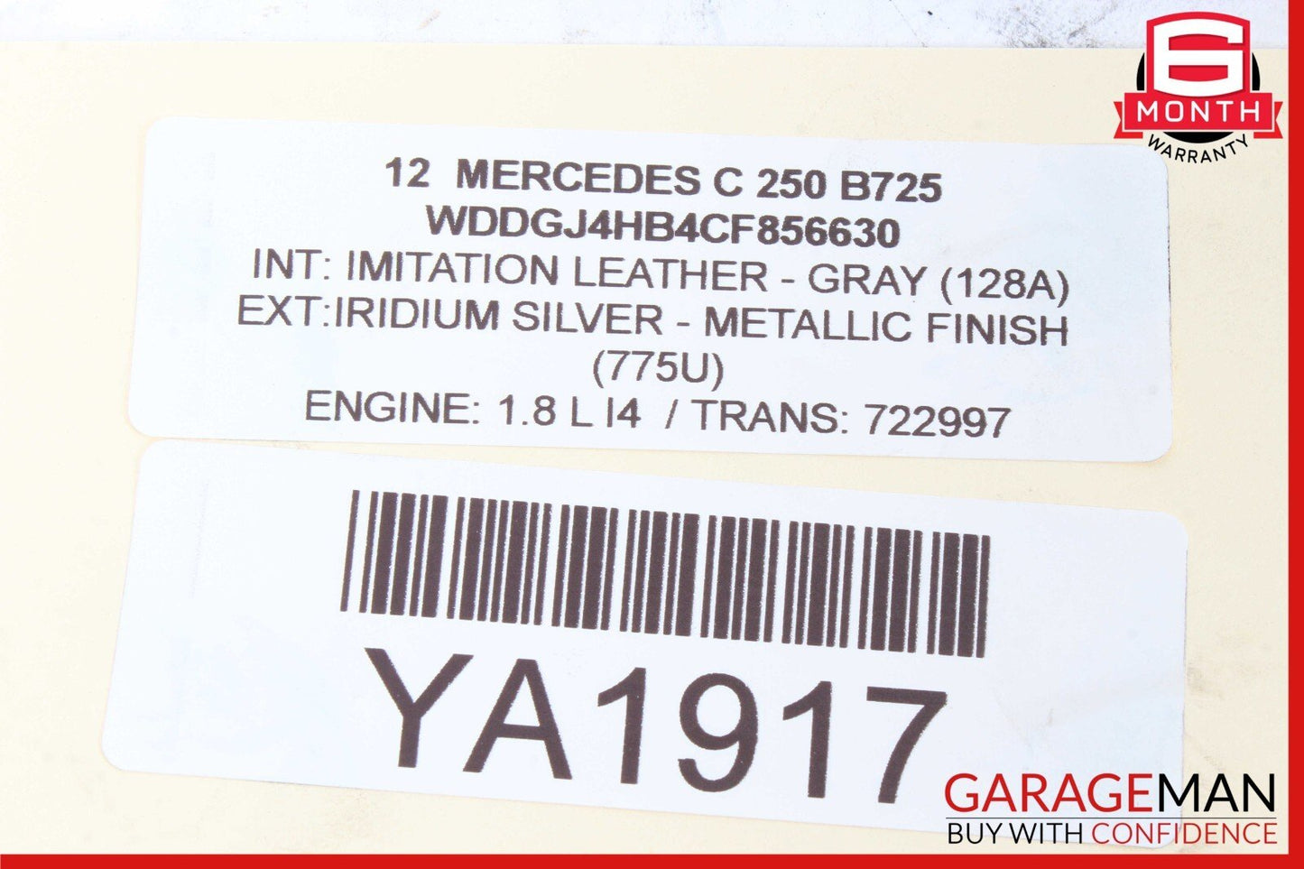 15-20 Mercedes W205 C300 C350e Front Left & Right Side Brake Caliper Set of 2