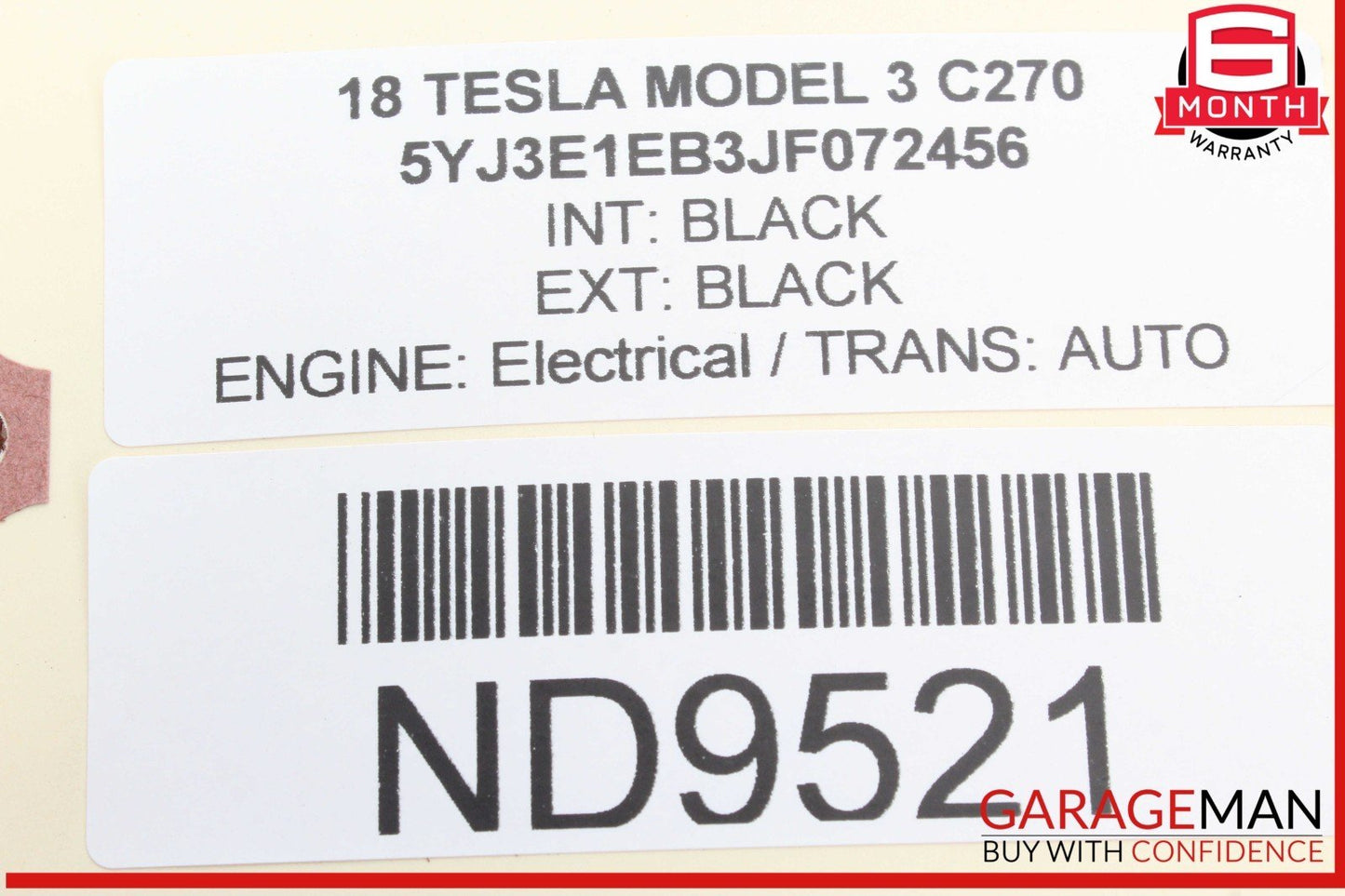 17-23 Tesla Model 3 Audio Loudspeaker Subwoofer Speaker Bass Box 107974799B OEM