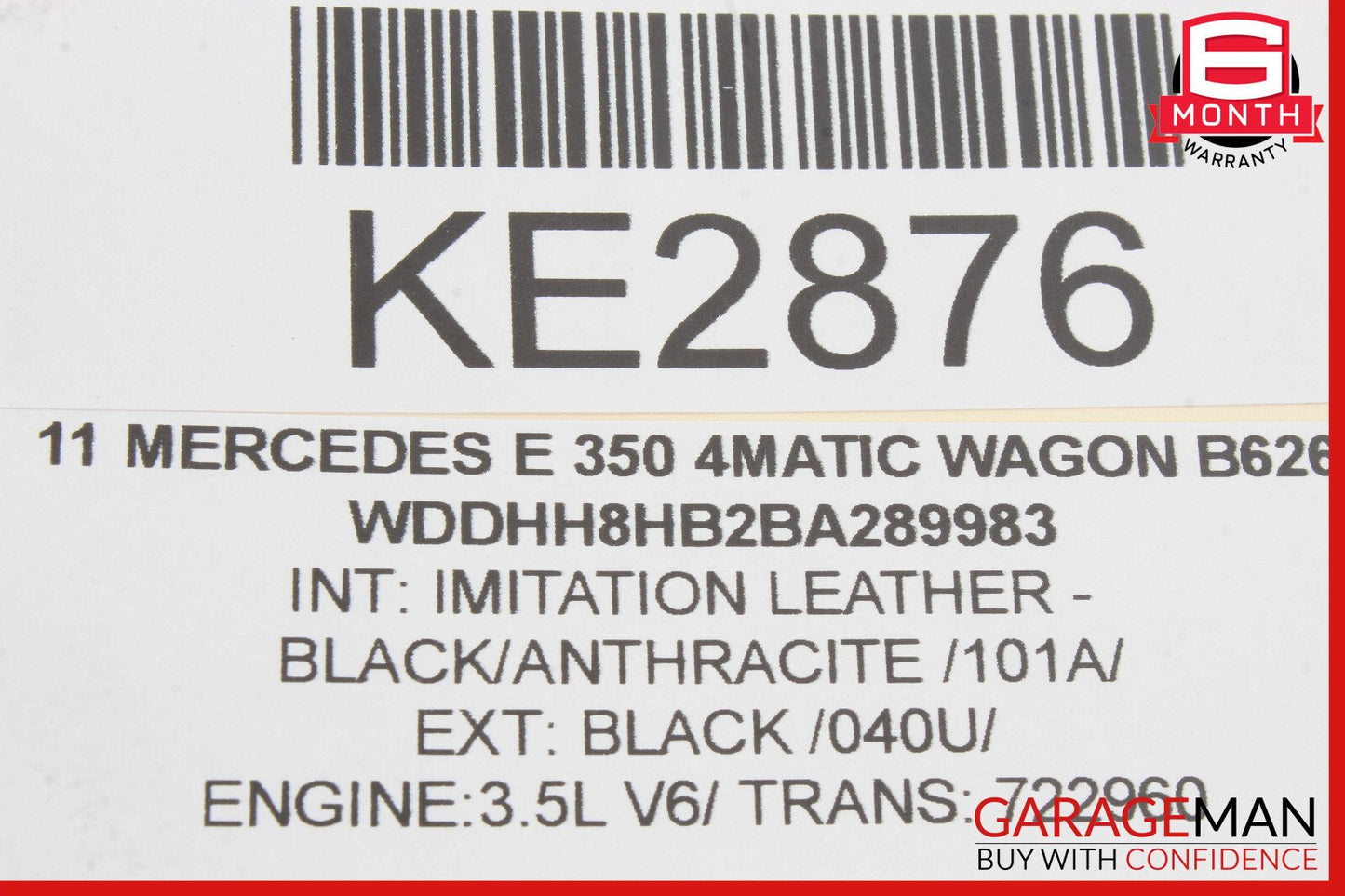 11-16 Mercedes W212 E350 Wagon Rear Left Side Parcelf Shelf Rail Motor OEM