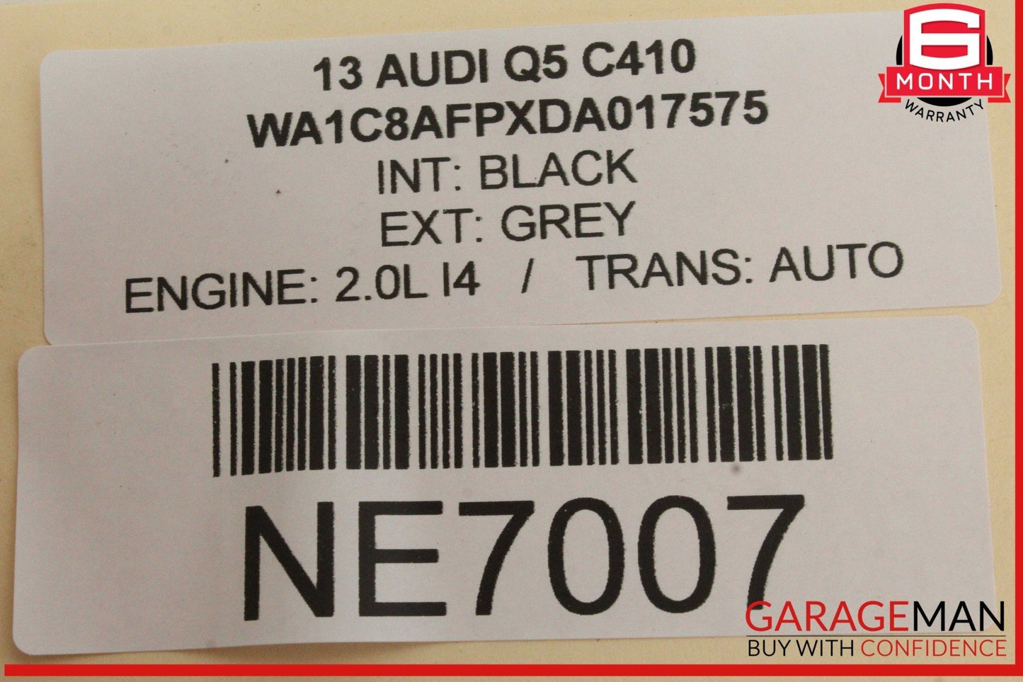 13-16 Audi Q5 Engine Hybrid Battery Cooling Motor Condenser w/ Fan Assembly OEM