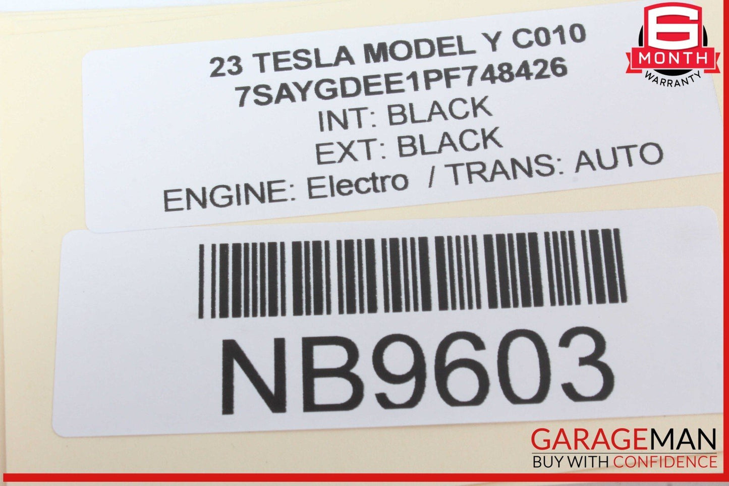 17-23 Tesla Model Y 3 Front Left Driver Side Air Vent Duct Grille Grill OEM