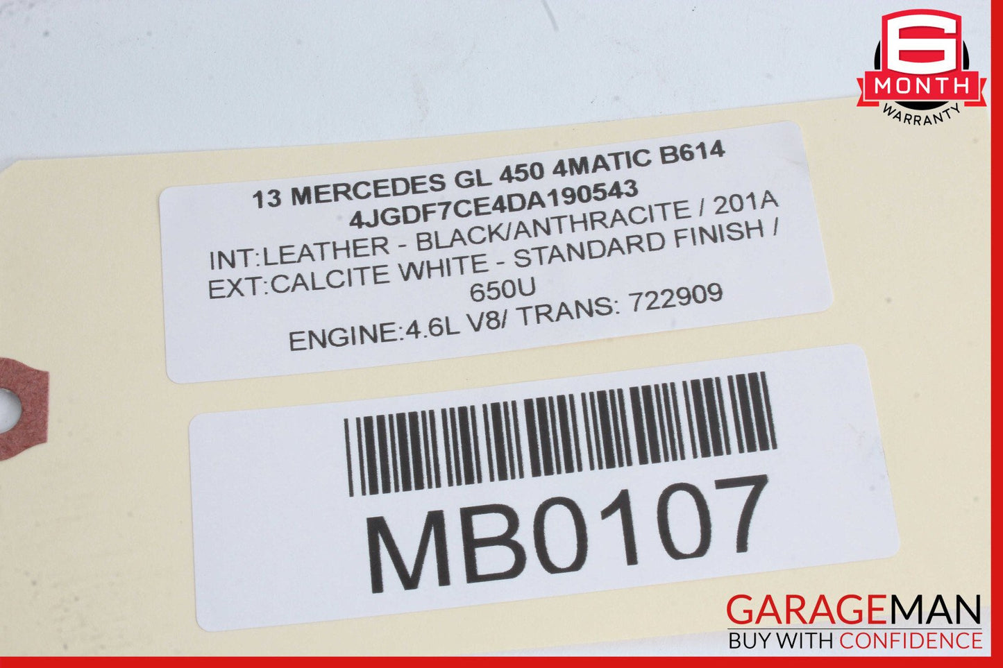 11-20 Mercedes X166 GL450 E550 S550 Right Passenger Cylinder Head Cover OEM