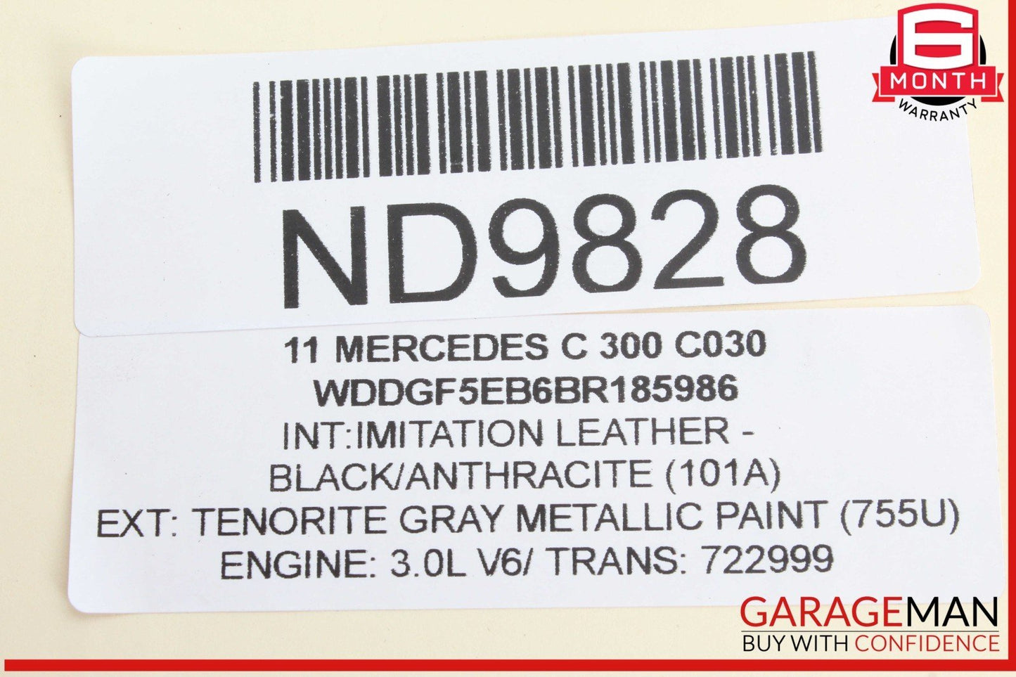 10-13 Mercedes W204 C300 Engine Cylinder Head Left 2720162401 OEM