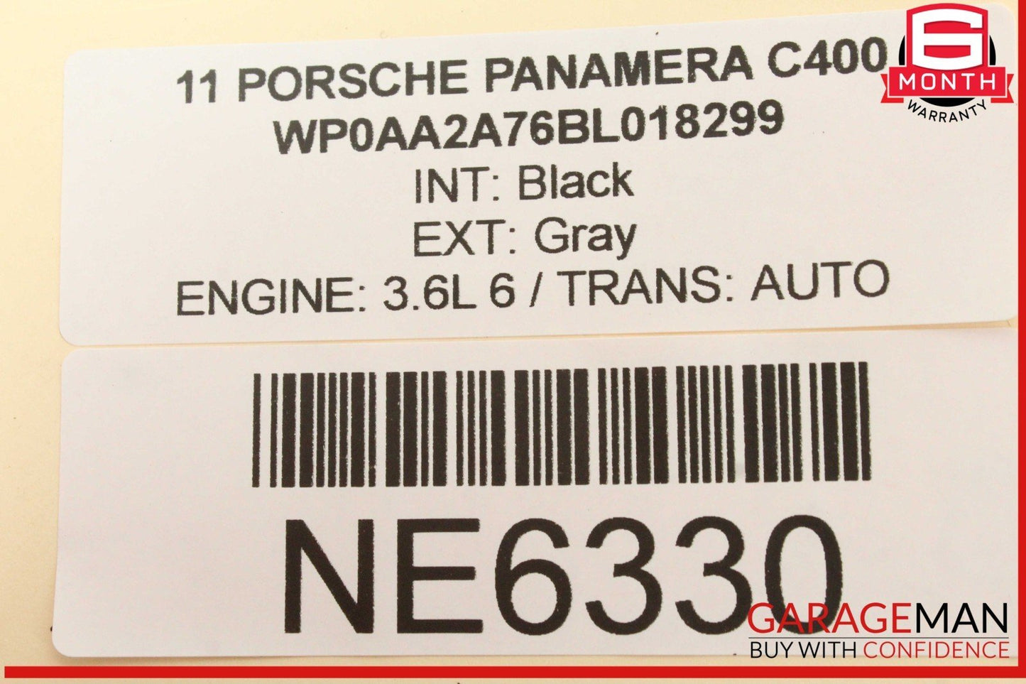 Porsche Cayenne 958 Rear Left & Right Door Audio Speaker Set 7PP035453B