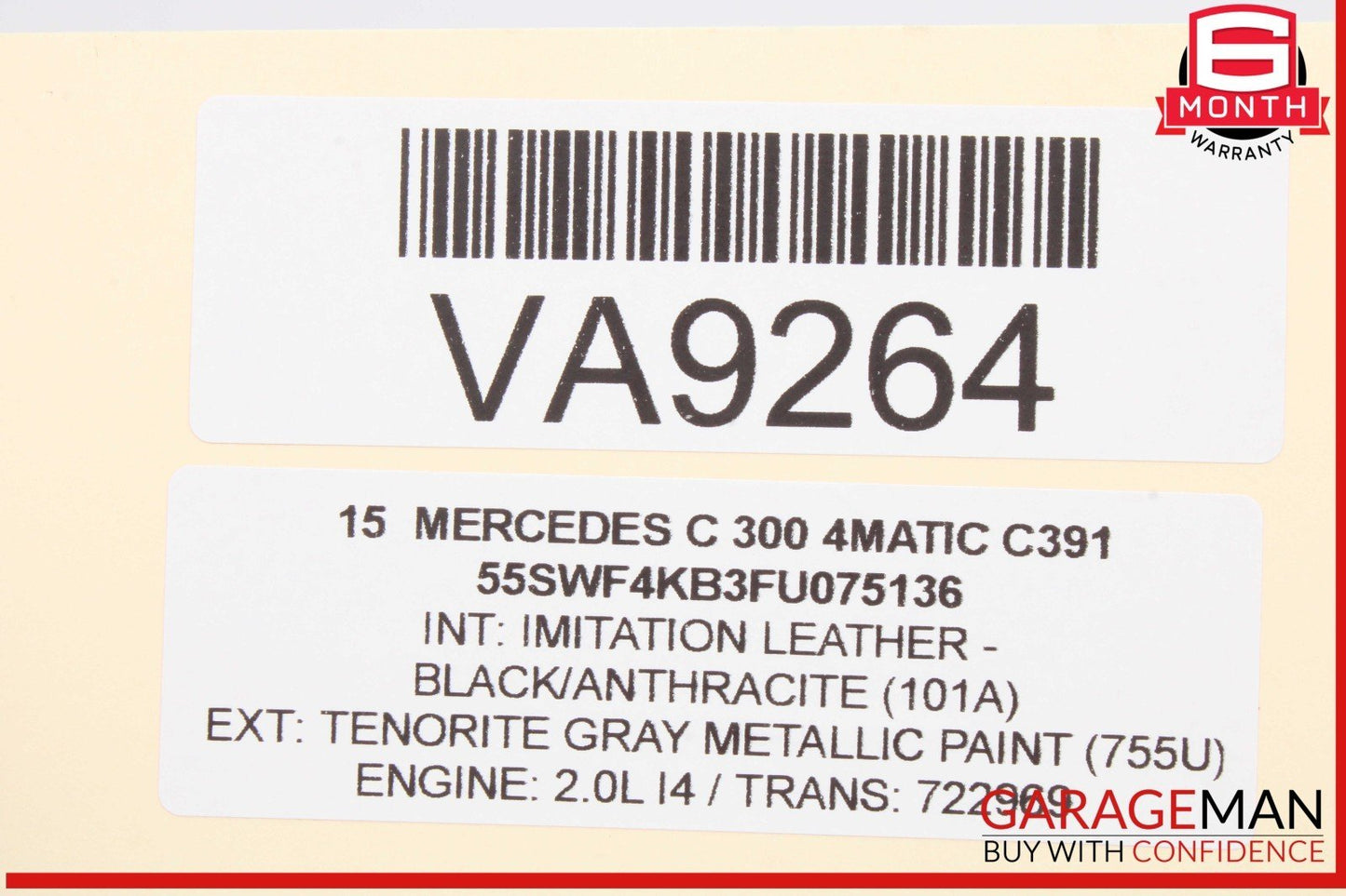 15-20 Mercedes W205 C300 Front or Rear Door Audio Speaker Left & Right Side Set