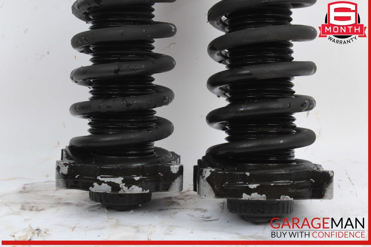 07-15 Audi Q7 Rear Left and Rear Right Side Shock Strut Absorber Set OEM