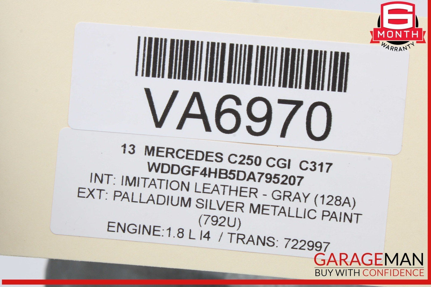 12-15 Mercedes W204 C250 CGI M271 Lower Oil Pan Section 2710141602 OEM
