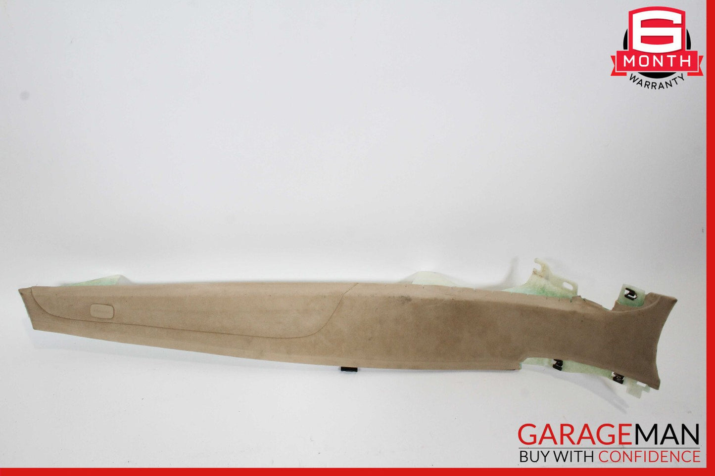 07-09 Mercedes W221 S600 Roof Headliner Pillar Trim Assembly Suede Alcantara