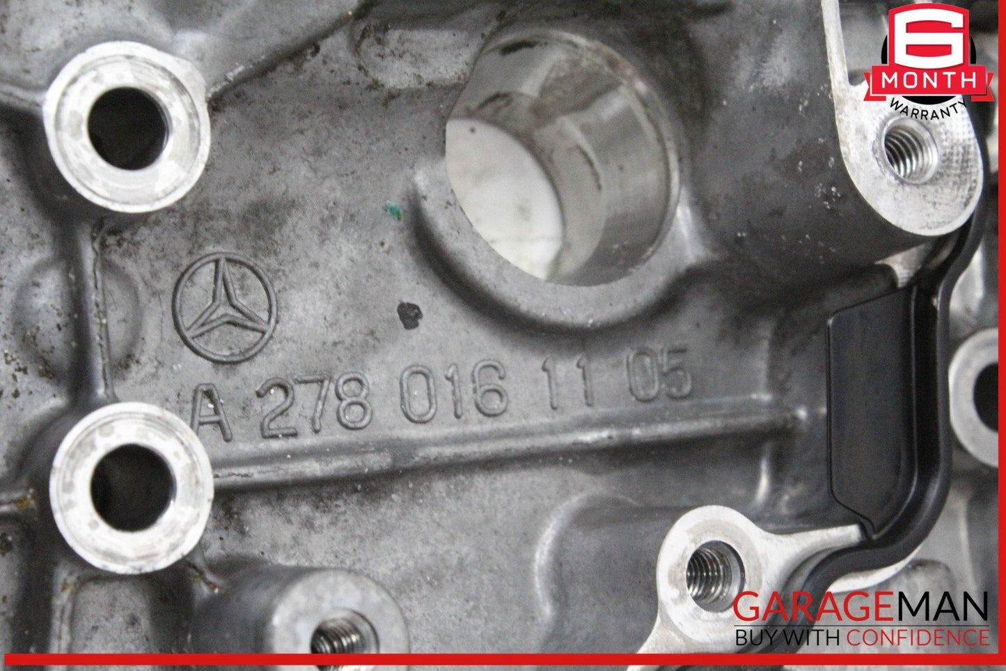 11-20 Mercedes X166 GL450 E550 S550 Left Side Engine Cylinder Head Valve Cover
