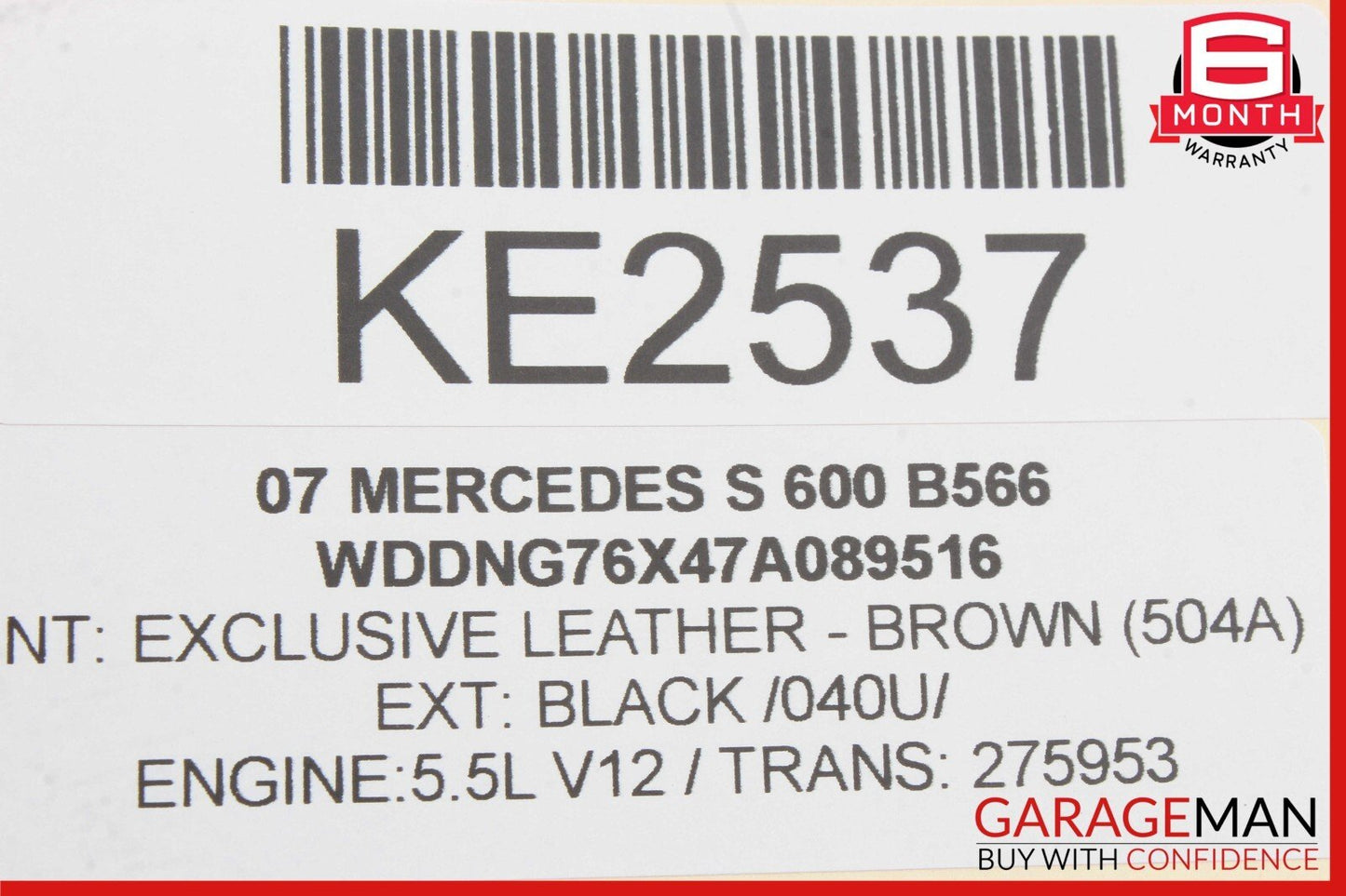 07-14 Mercedes CL550 S600 Rear Left & Right ABC Hydraulic Shock Absorbers Set