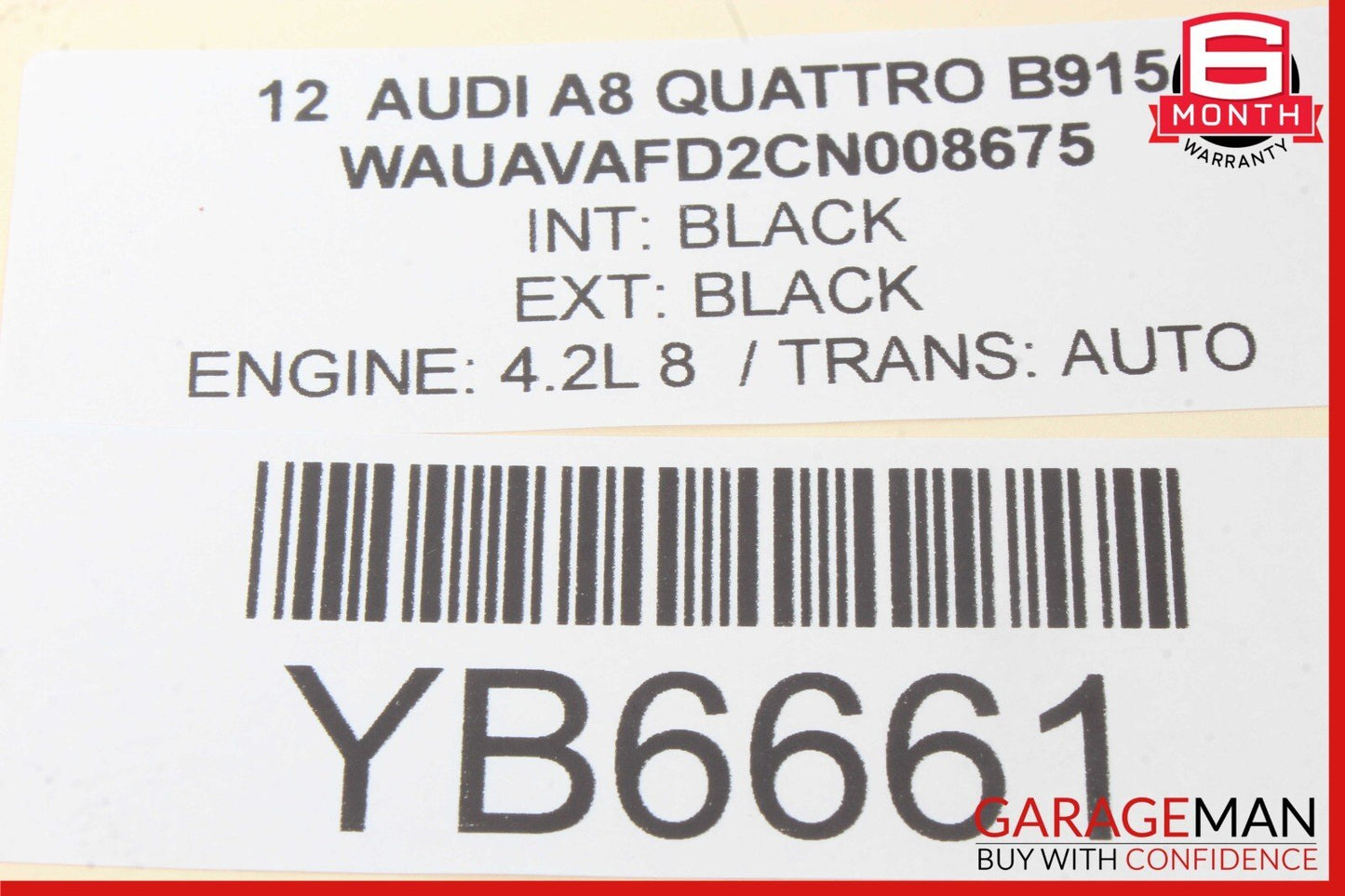 11-18 AUDI A8 QUATTRO REAR DECK LEFT / RIGHT SIDE SPEAKER BOSE SET OF 2 OEM