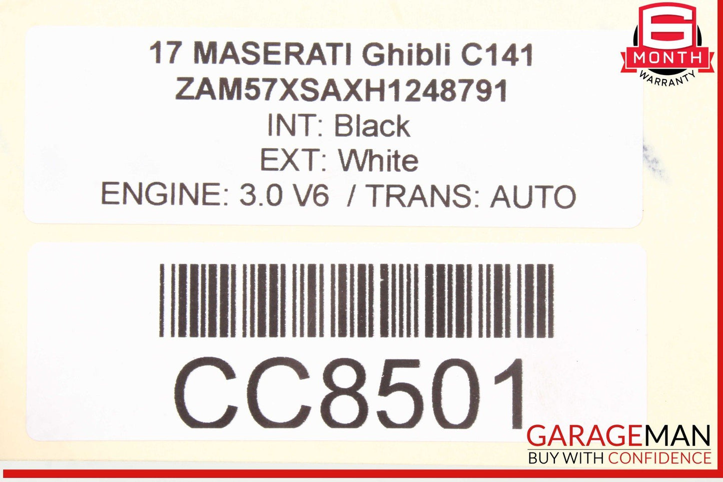 14-17 Maserati Ghibli Rear Left & Right Side Exhaust Muffler Tip Pipe Set of 2