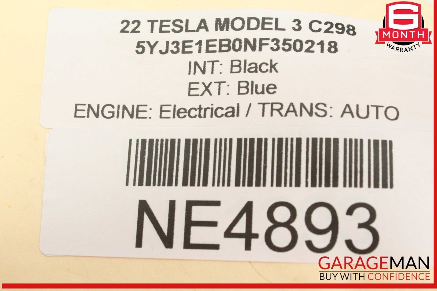 17-23 Tesla Model 3 Front Dash Multi Media GPS Navigation Touch Screen Display