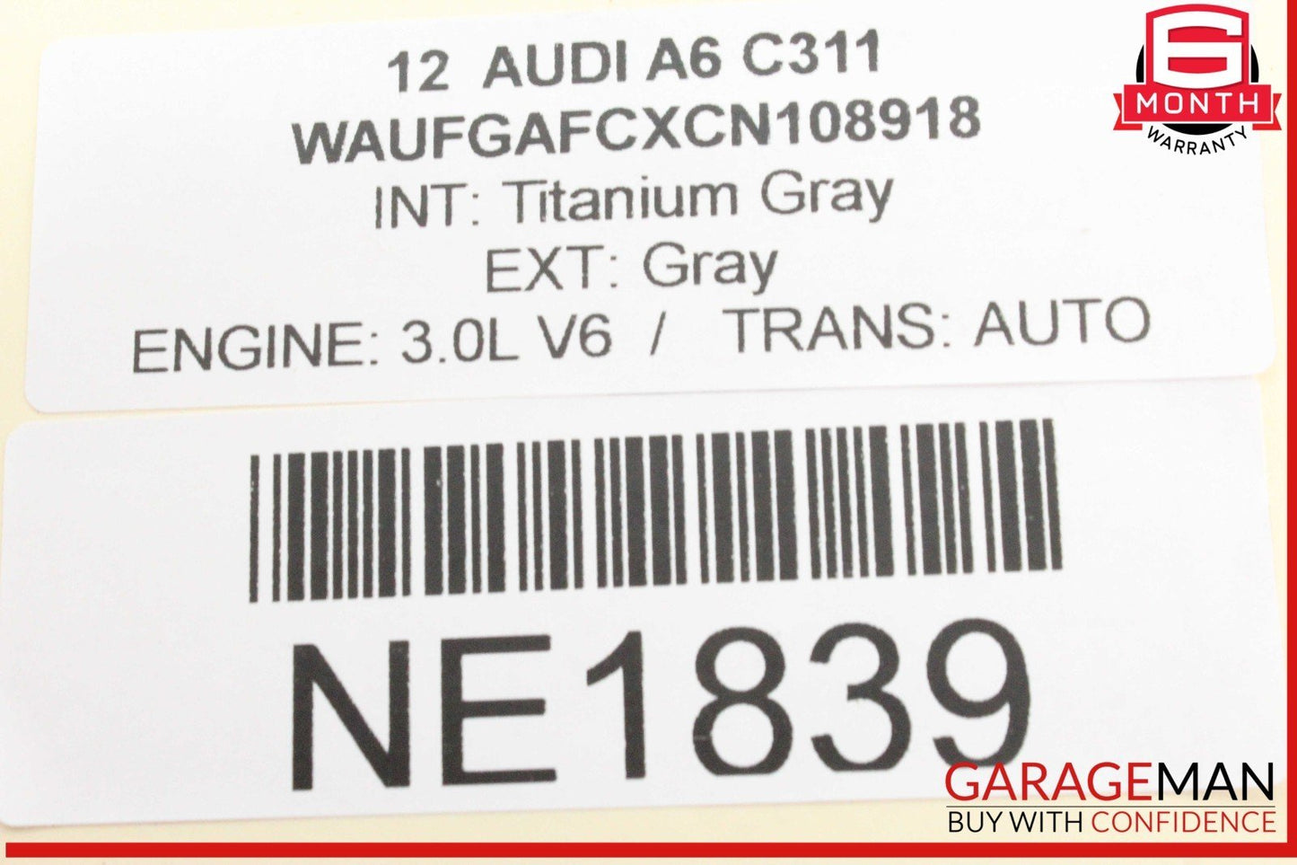 12-17 Audi A6 A7 Front Left and Front Right Side Brake Caliper Calipers Set OEM