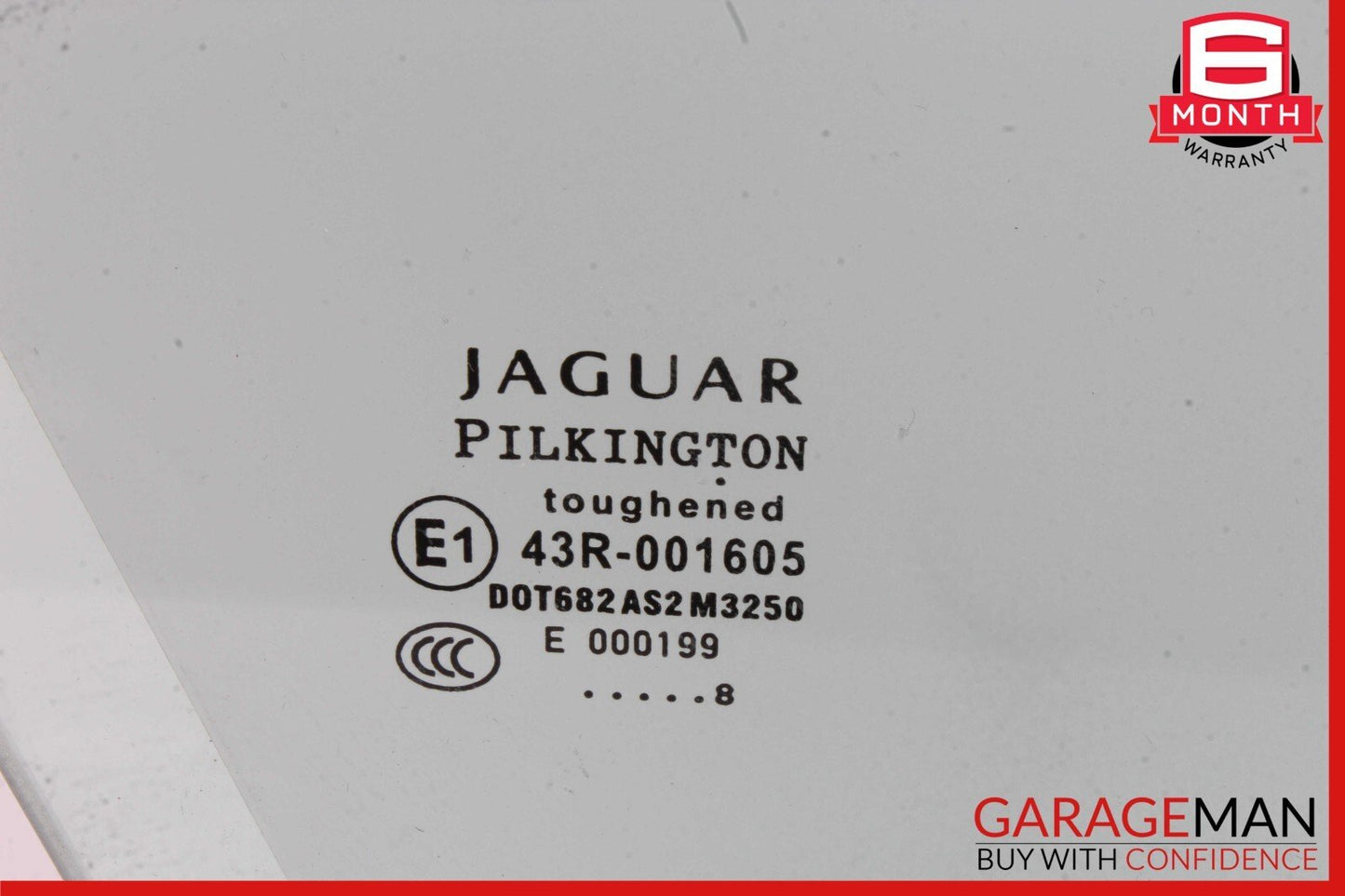 09-15 Jaguar XF Front Right Passenger Side Door Window Glass OEM