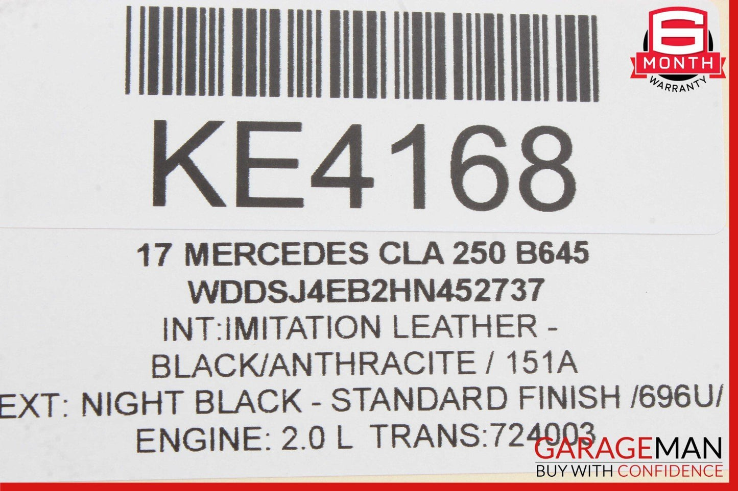 14-19 Mercedes CLA250 Front Right & Left Side Brake Caliper Calipers Set OEM