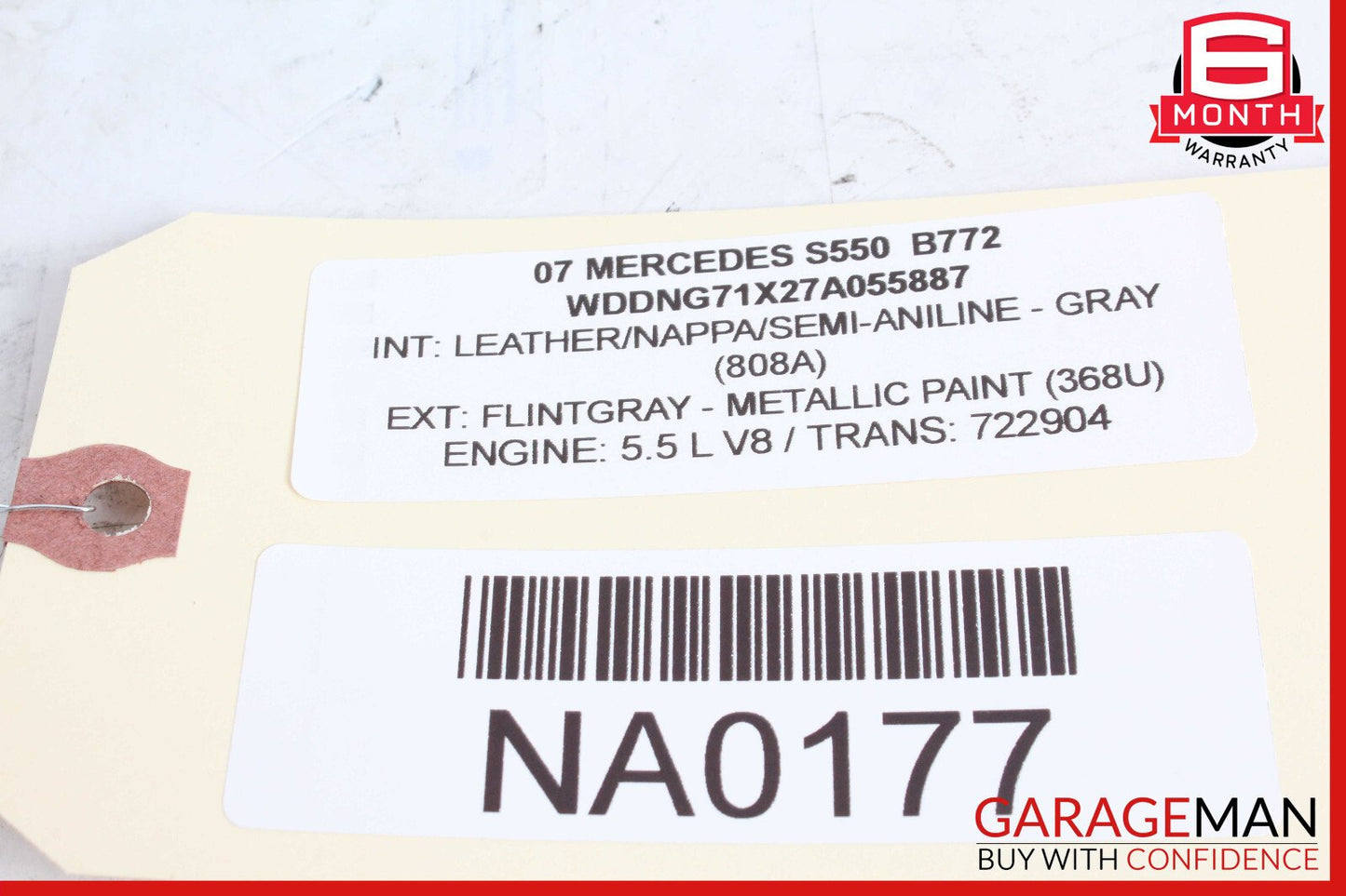 07-09 Mercedes W221 S550 S450 Rear Left Driver Window Control Switch OEM