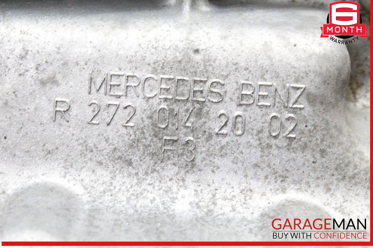 06-13 Mercedes W164 ML350 4MATIC Engine Upper Oil Sump Baffle Pan 2720142002 OEM