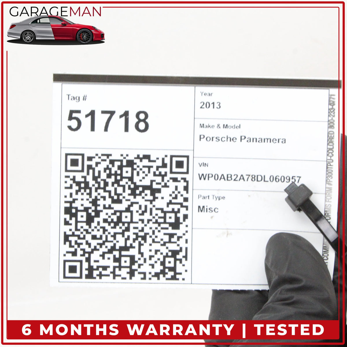 2012-2019 Porsche Panamera 970 Front Right Seat Occupant Detection Module OEM