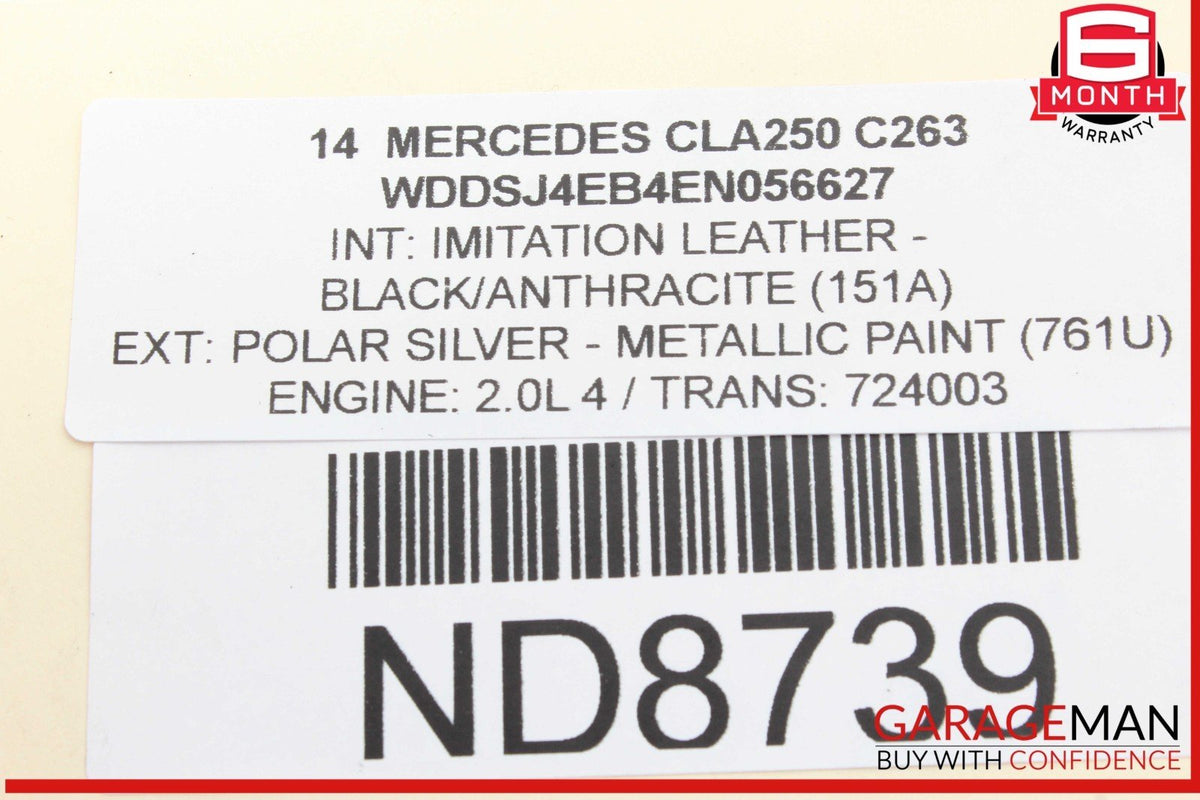 14-19 Mercedes W117 CLA250 Rear Right & Rear Left Brake Caliper Calipers Set OEM