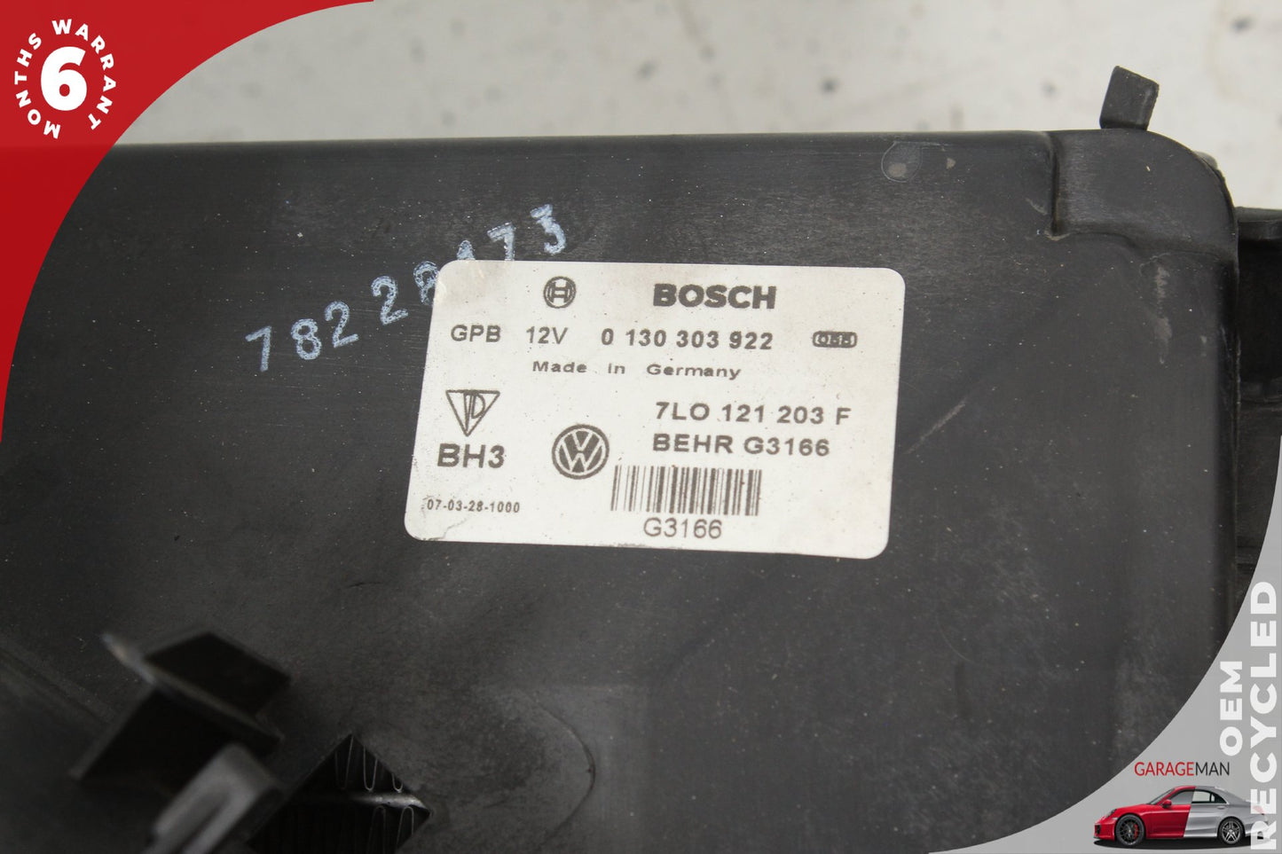 2008-2010 Porsche Cayenne 957 Engine Cooling Radiator AC A/C Condenser Assy OEM