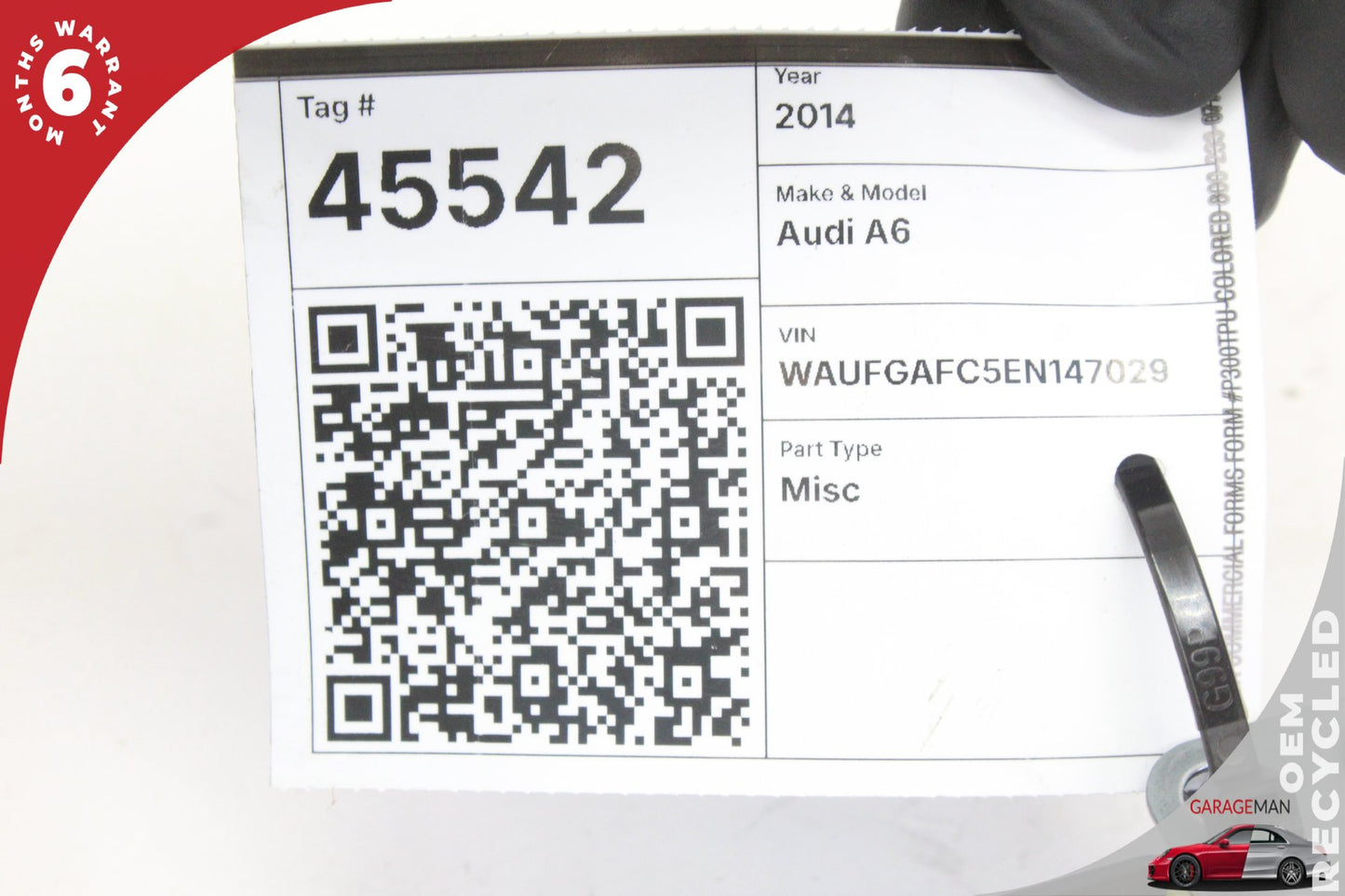 2012-2018 Audi A6 A7 Air Bag Airbag Sensor SRS Module Bosch 4G0959655A OEM