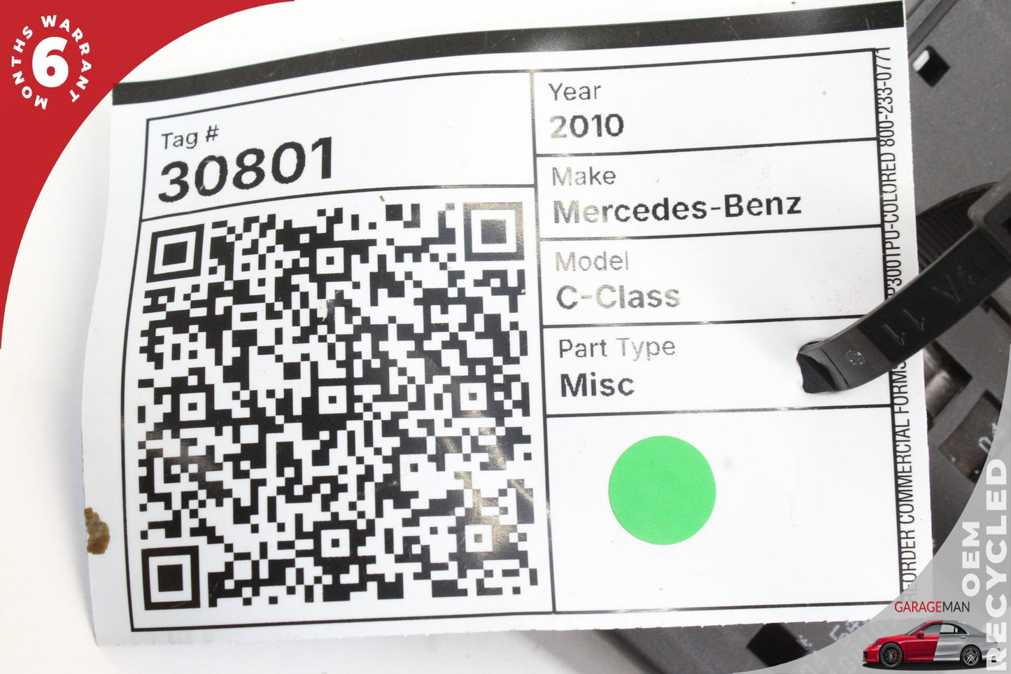 2008-2014 Mercedes W204 C300 C250 Head Light Control Switch 2045453104 OEM
