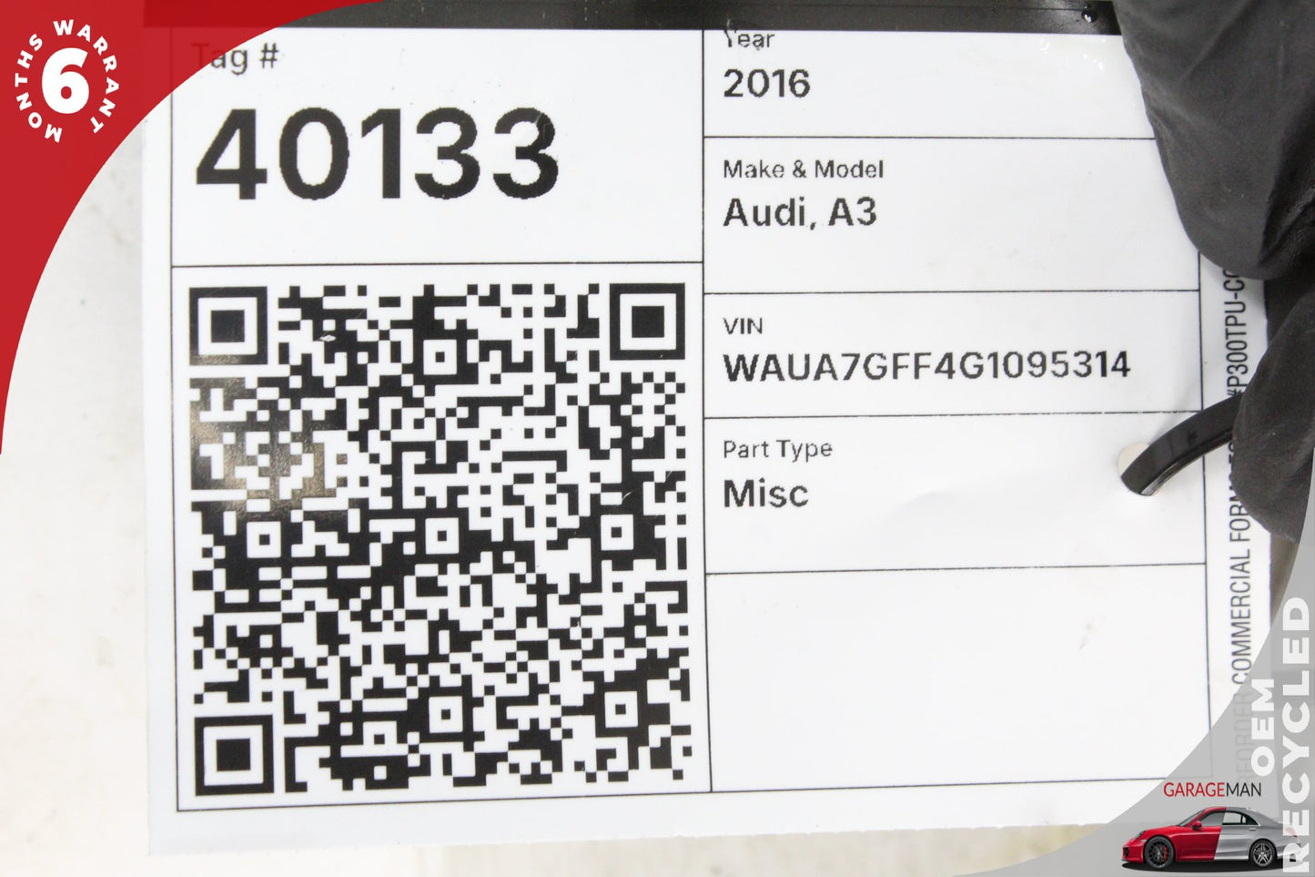 2011-2018 Audi A3 S3 TT TTS Quattro 12V Engine Starter Motor Bosch 02E911023S