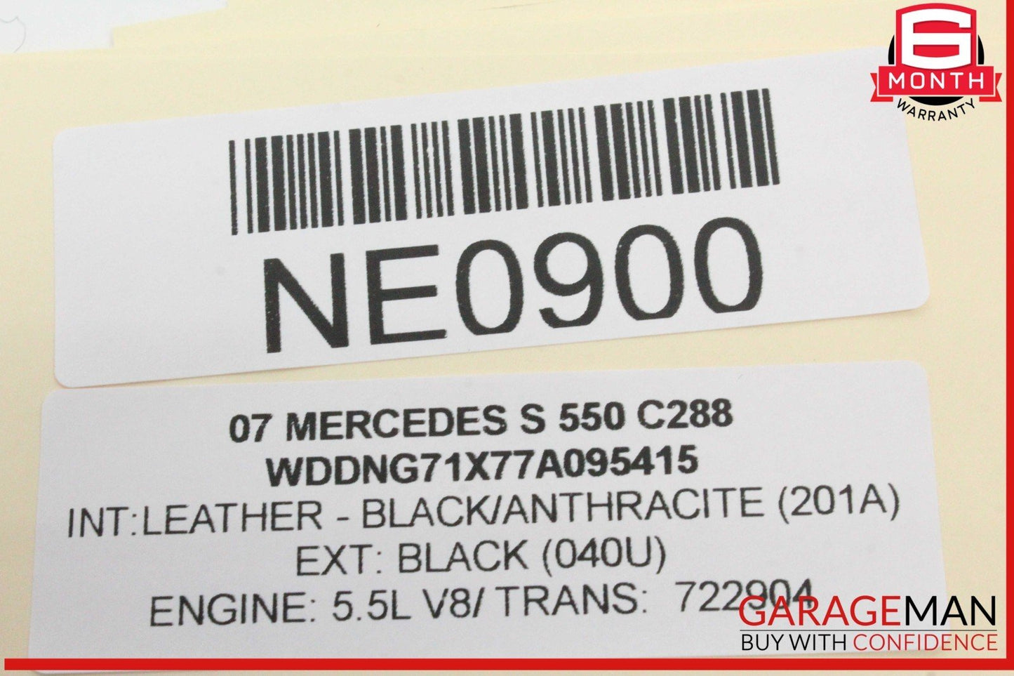 07-14 Mercedes W221 S550 CL500 Front Right Dash Dashboard Airbag Air Bag OEM