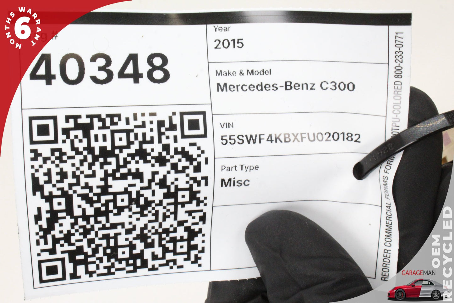 2015-2020 Mercedes W205 C300 Front Right Side Seat Control Module 2059005502 OEM