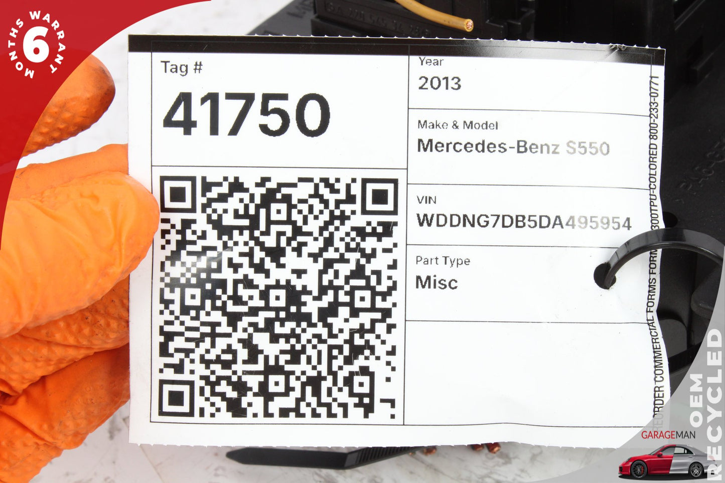 11-14 Mercedes-Benz S550 W221 Front Fuse Box Module 2219067200 Genuin4M