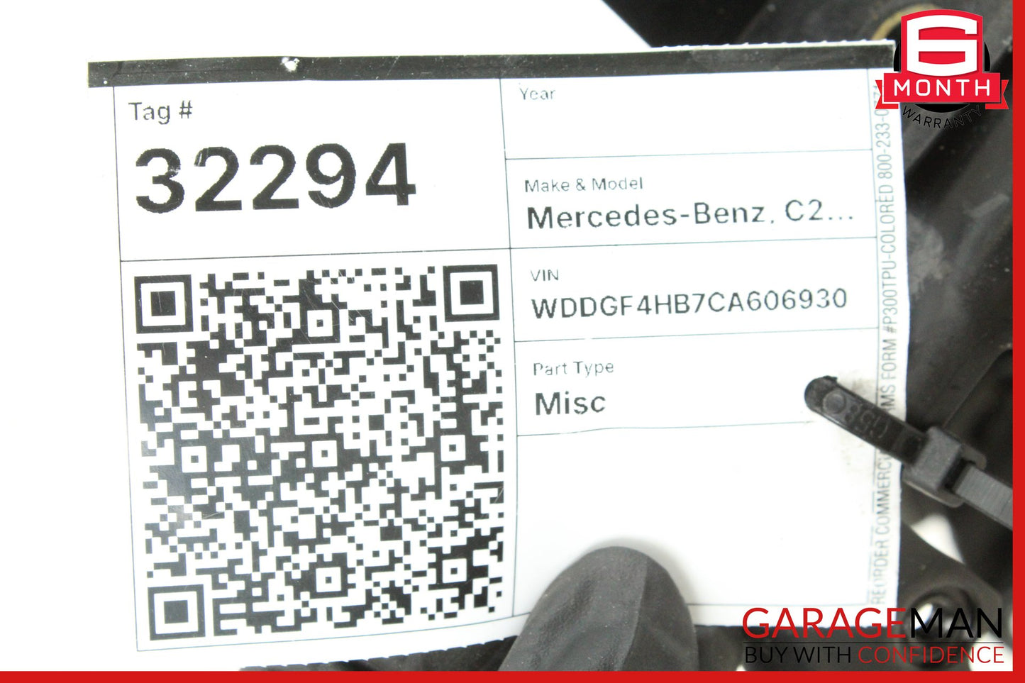 2012-2014 Mercedes W204 C250 CDI Front Left Side Headlight Support Bracket OEM