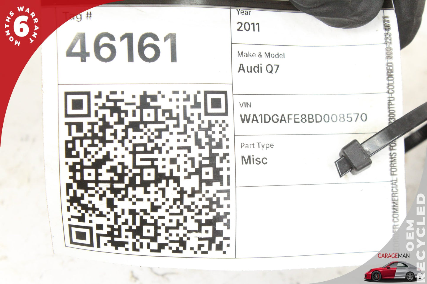 2008-2016 Audi A6 A8 Q5 Q7 SQ5 Sedan Engine Timing Cover 06E109285J OEM