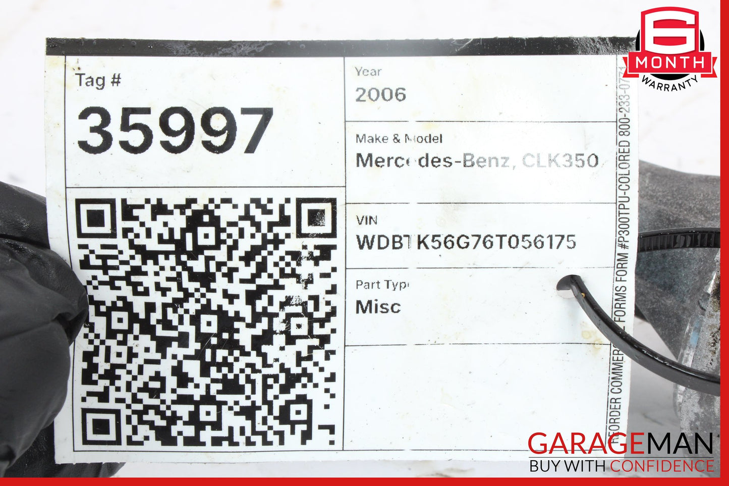 2003-2011 Mercedes W209 CLK350 E350 C300 Engine Motor Starter 0061510501 OEM
