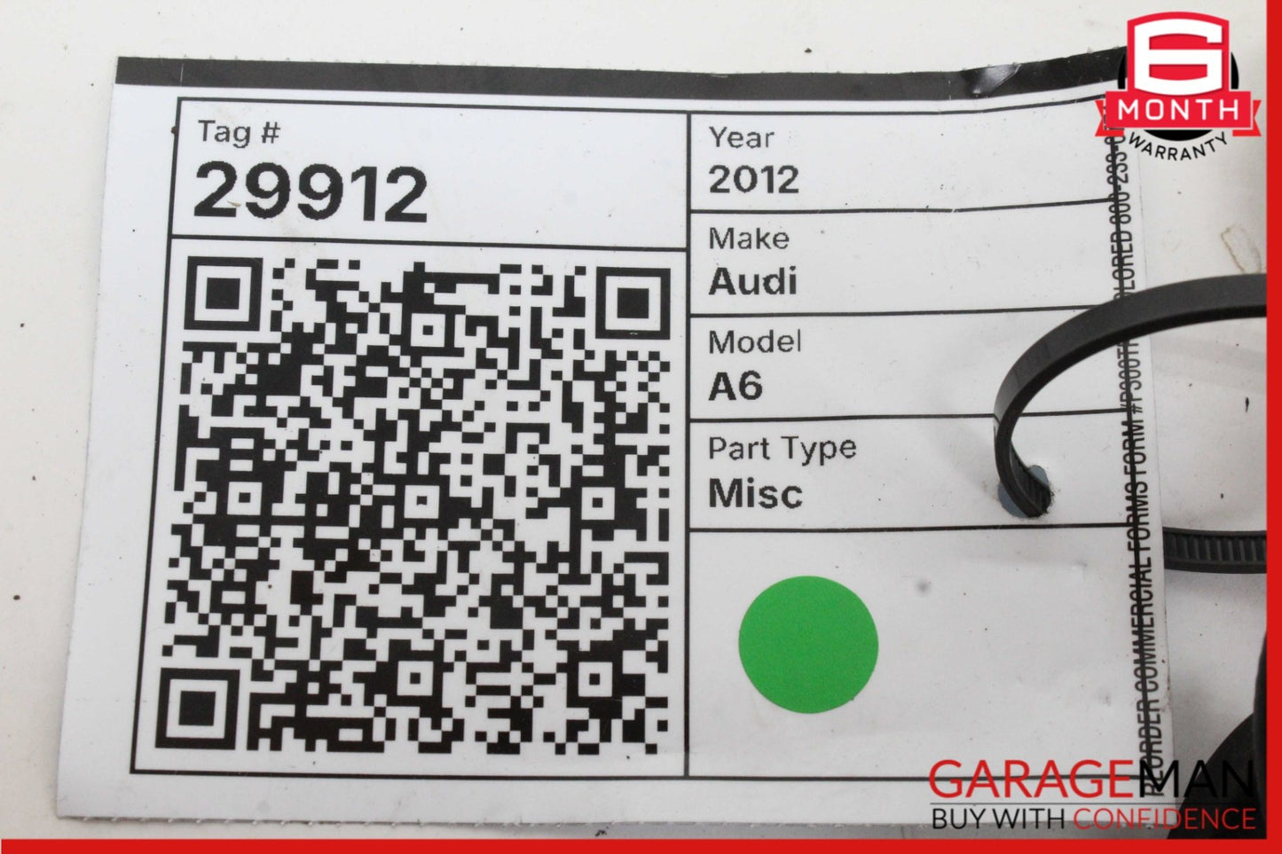 2012-2018 Audi A6 C7 Sedan Right Front Door Lock Actuator 8J1837016D