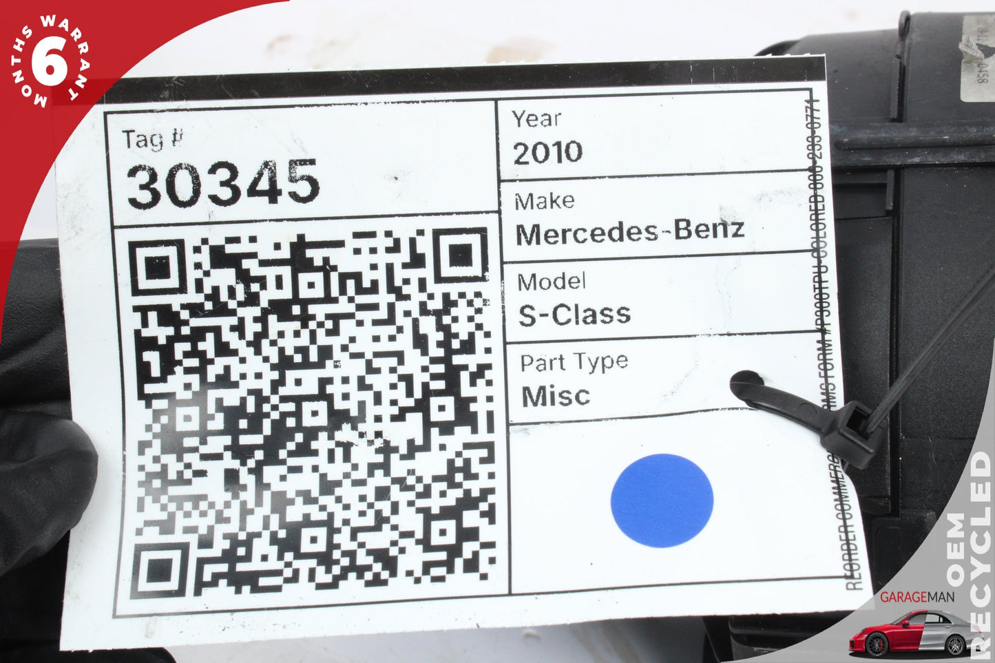 2003-2010 Mercedes W221 S550 Secondary Air Smog Pump Bosch 0001405185 OEM