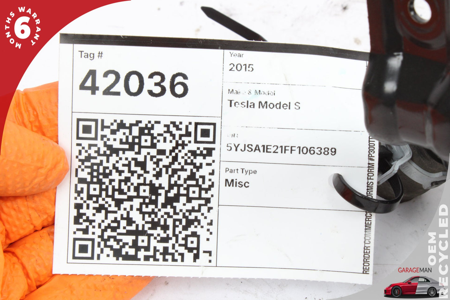 2012-2015 Tesla Model S 85D Battery Cooling Auxiliary Water Pump Motor OEM