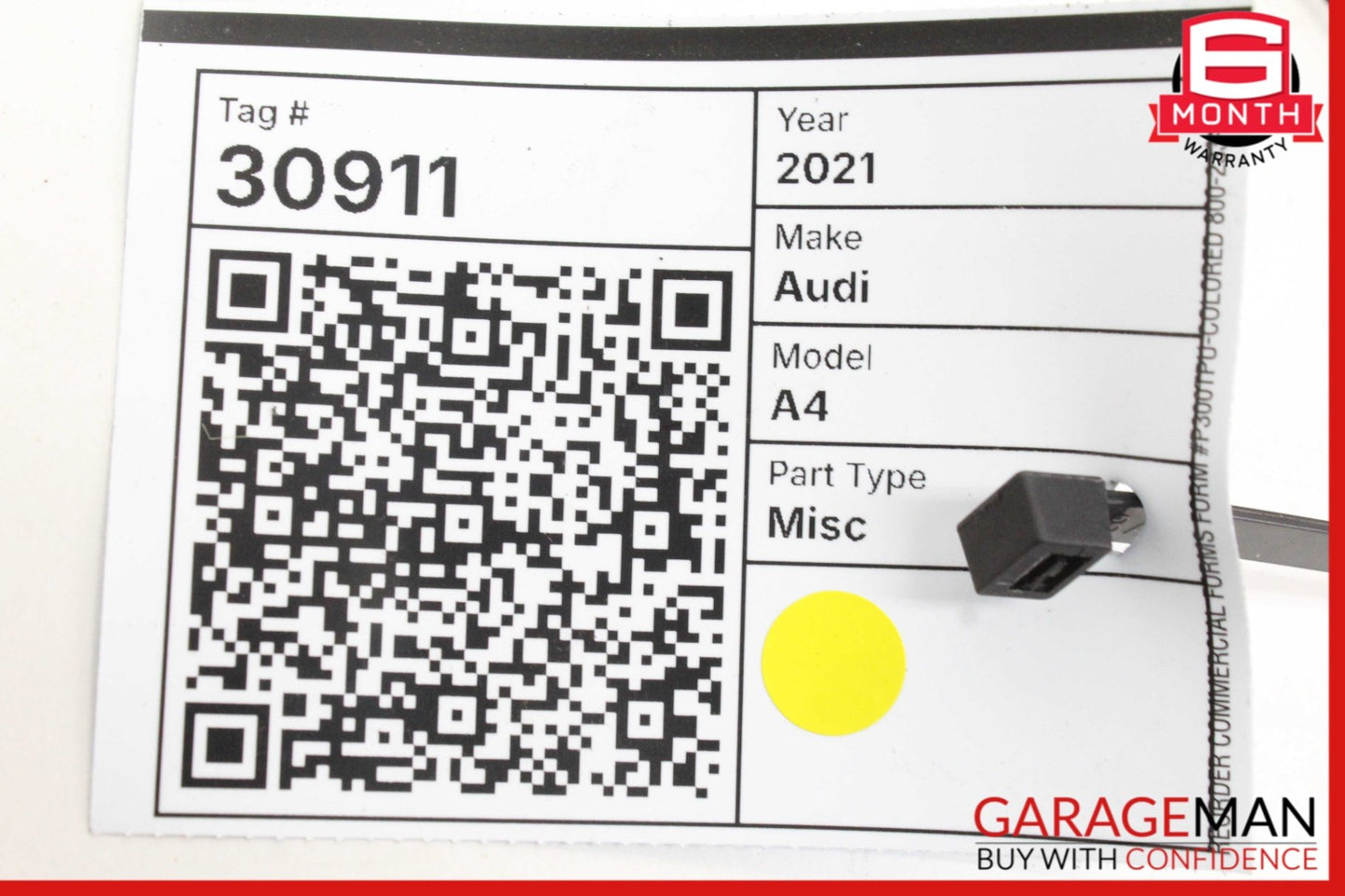 2017-2024 Audi A4 B9 Sedan Front Center Tray Power Outlet Engine Start Switch