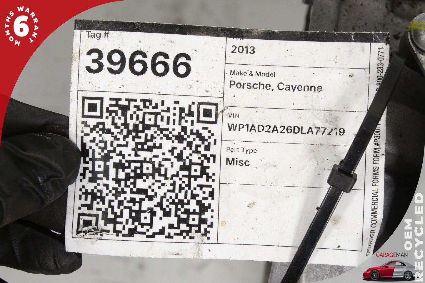 2011-2017 Porsche Cayenne 92A AWD 4.8L SUV Automatic Transmission 136K OEM