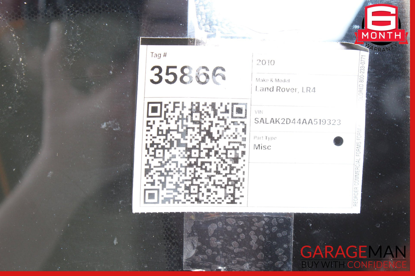 2005-2016 Land Rover LR4 LR3 L319 Pano Panorama Sun Roof Sunroof Glass OEM