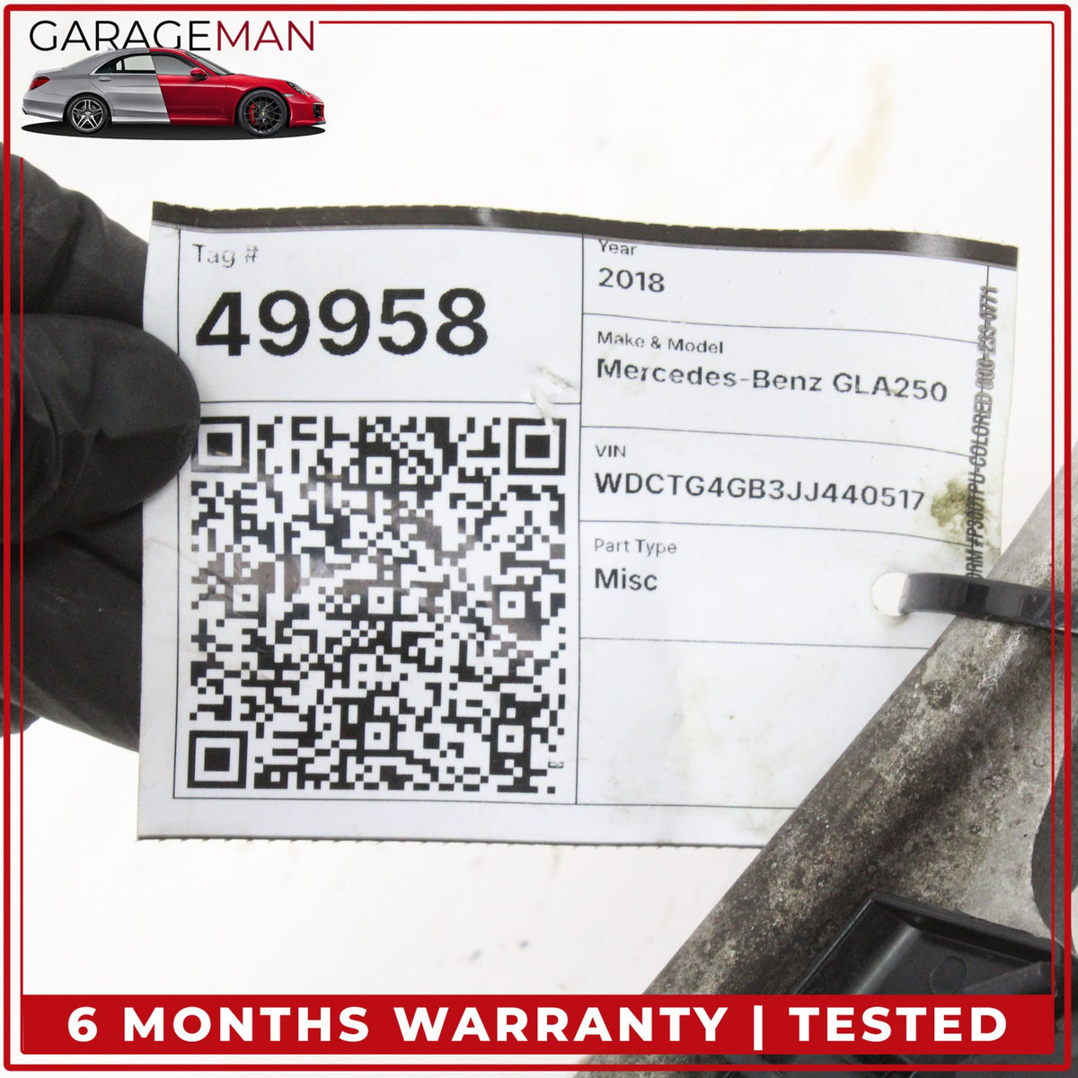 2015-2020 Mercedes X156 GLA250 AWD Front Left Lower Control Arm 1563300500 OEM