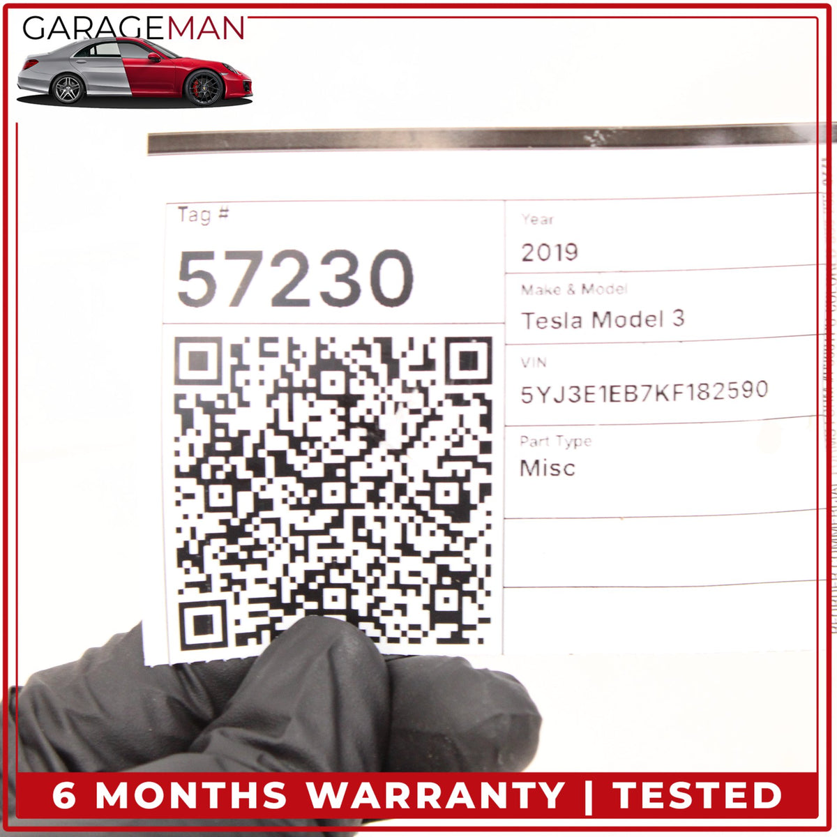 2017-2023 Tesla Model 3 Y High Voltage Battery Disconnect Pyro Fuse OEM