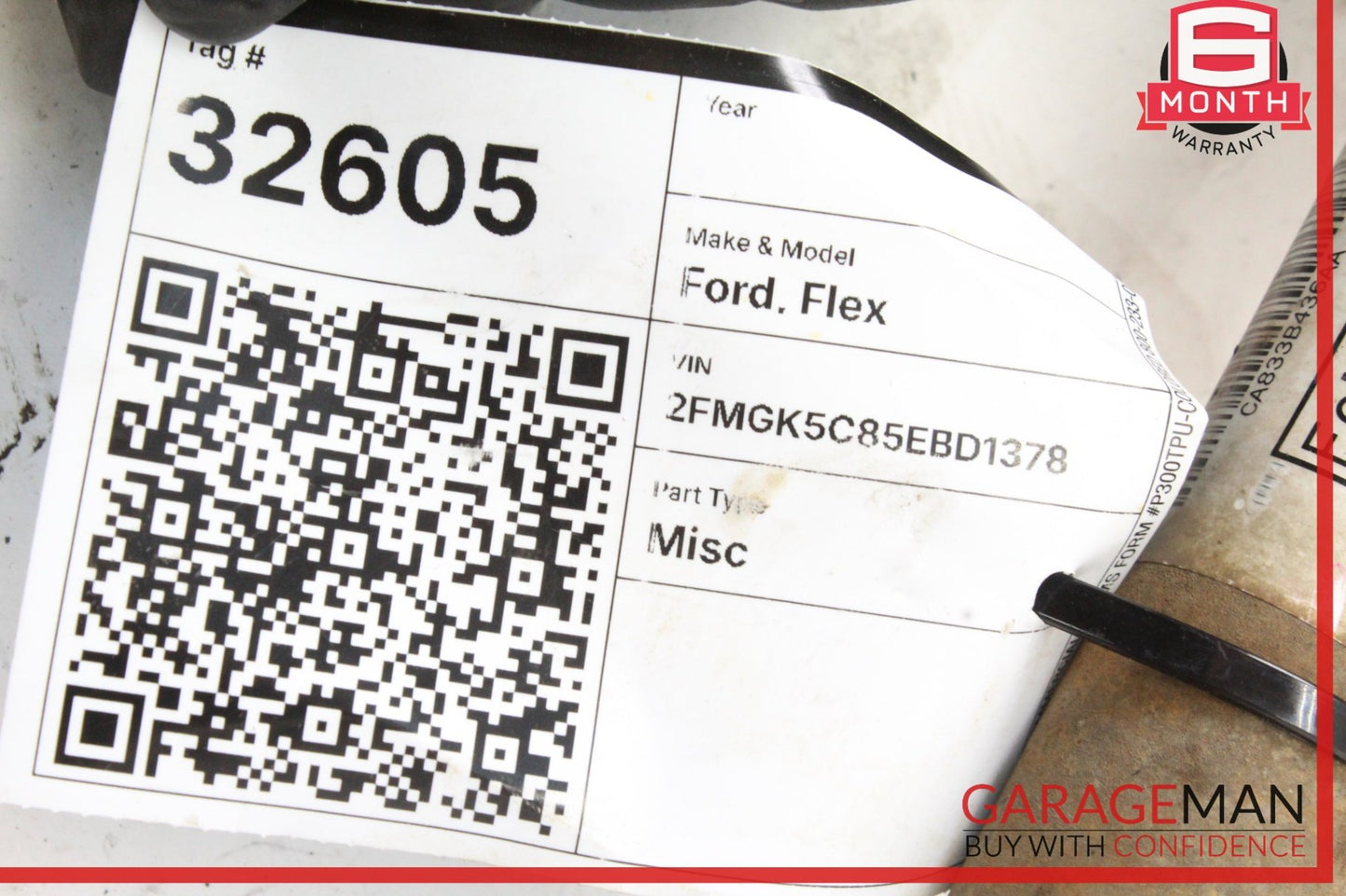 2014-2019 Ford Flex SUV Front Right Passenger Side Axle Shaft CA833B436AA OEM