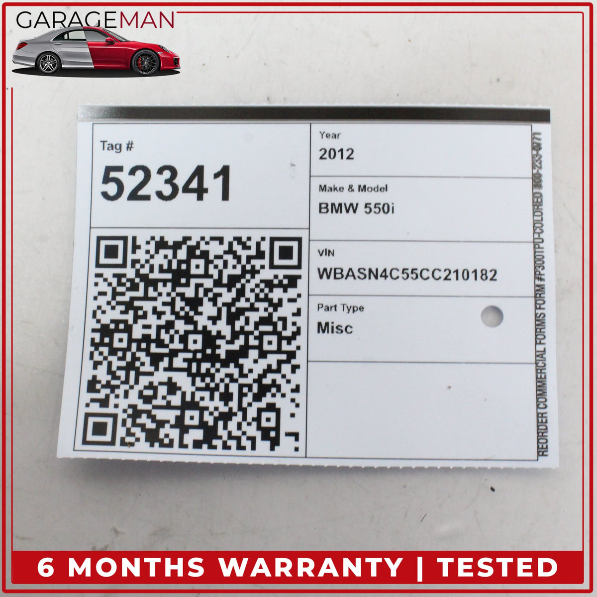 2011-2016 BMW 550i GT F07 Telematics Communication Control Module 9257153 OEM