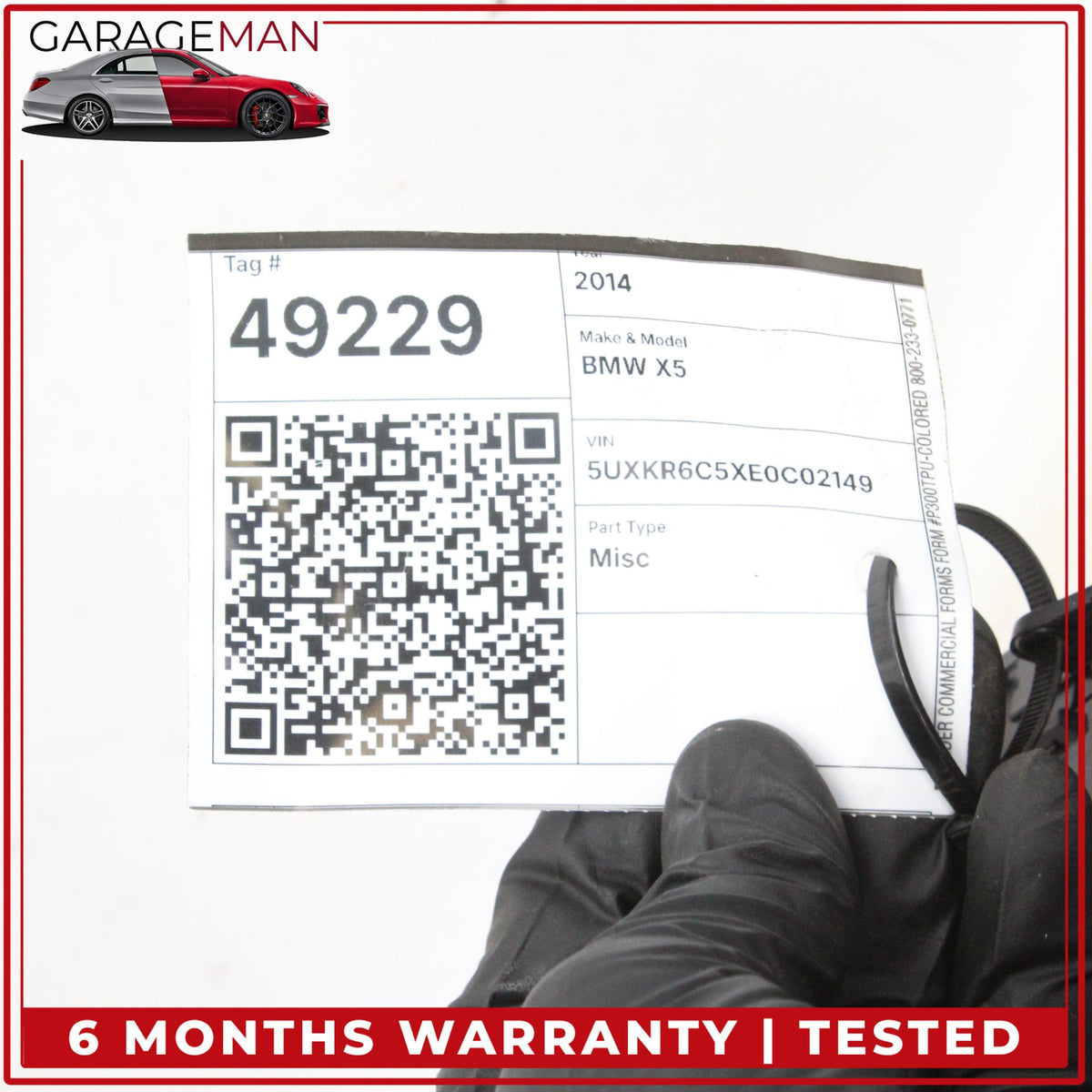 2014-2019 BMW X5 X6 F15 Front Left Side Dashboard AC A/C Air Vent 9252649 OEM