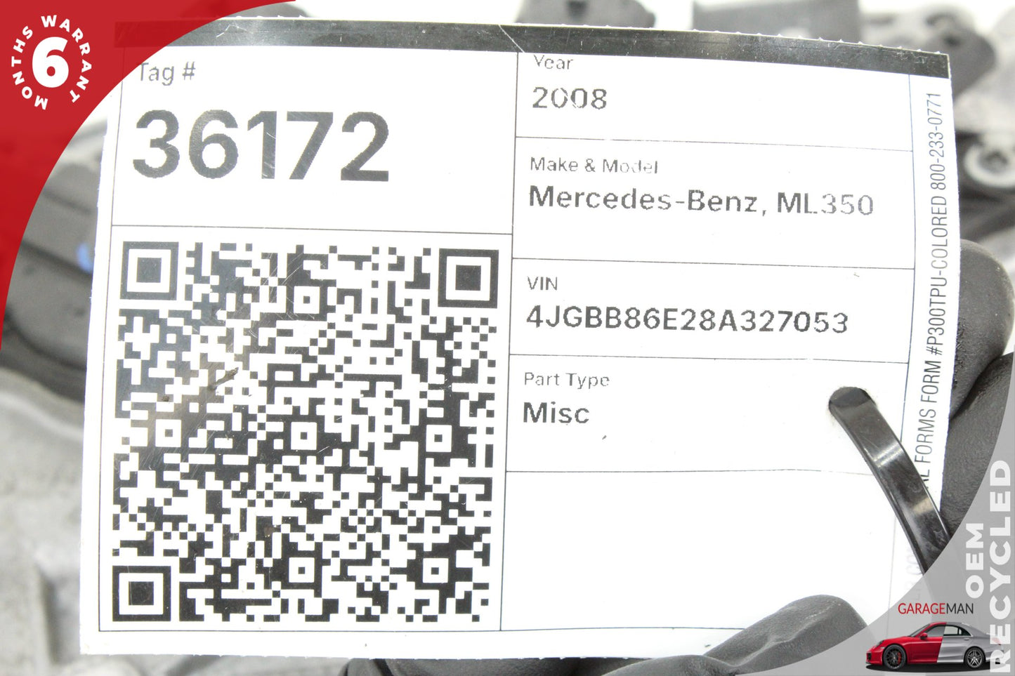05-13 Mercedes ML350 M-Class W164 Front Right Timing Chain Cover A2720150101