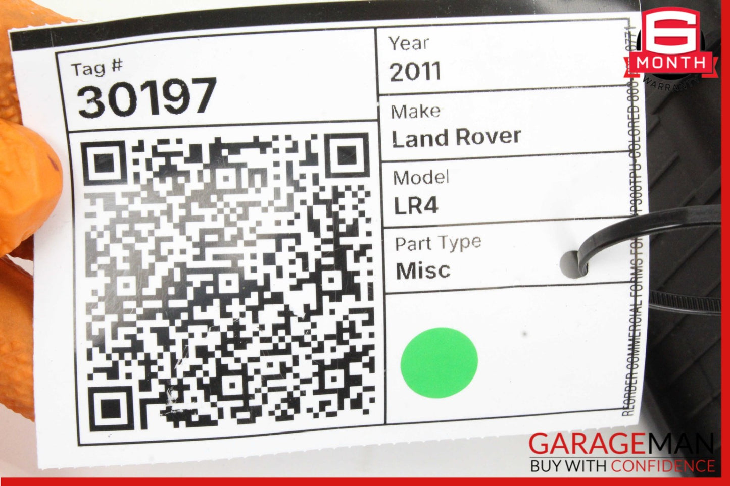 2011 Land Rover LR4 SUV Steering Wheel Airbag 6H22042B63AD