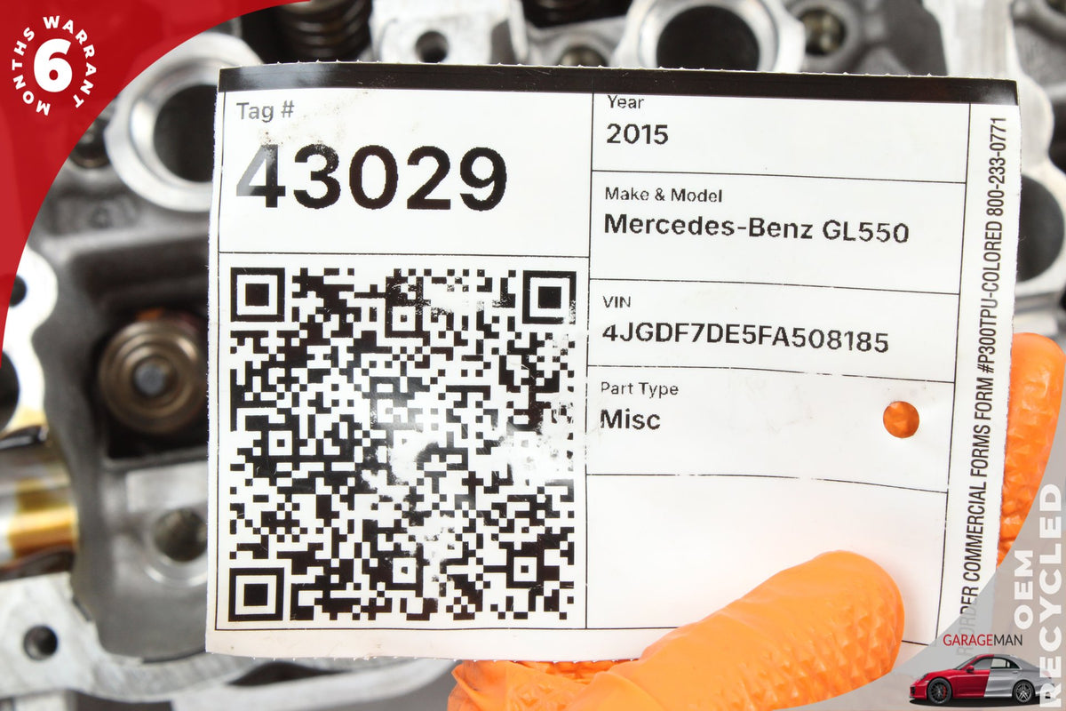 2011-2020 Mercedes-Benz GL550 X166 AWD 4.7L Right Cylinder Head 2780163201