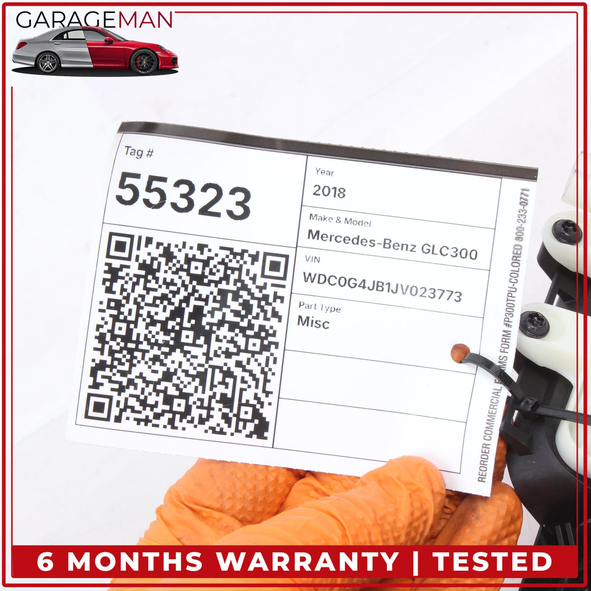 2016-2023 Mercedes X253 GLC300 Rear Trunk Tailgate Open Release Handle OEM