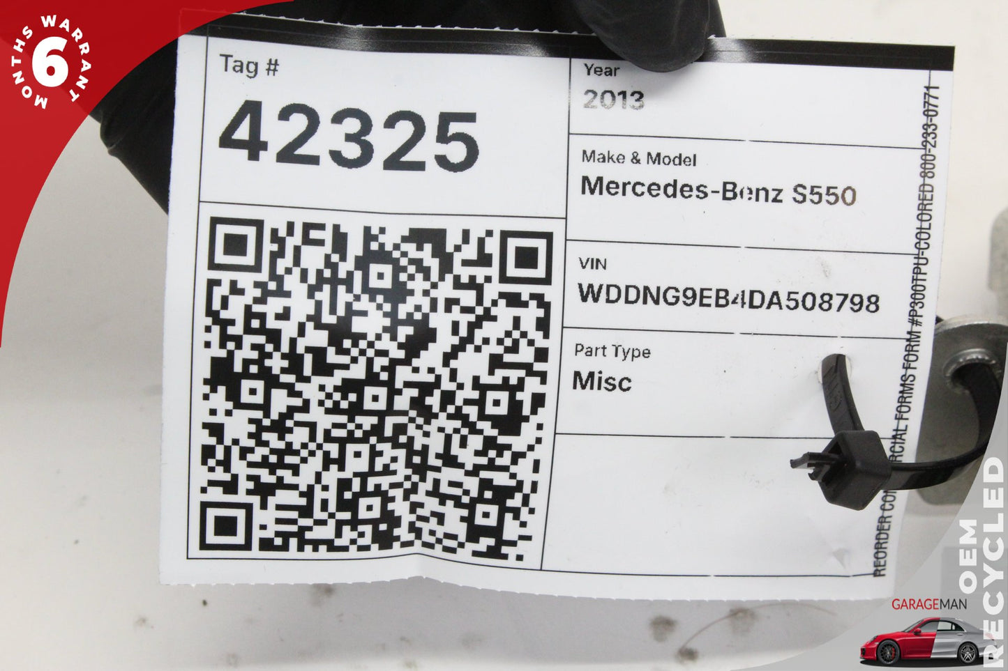 2007-2014 Mercedes W221 S550 CL550 Trunk Lid Latch Lock Actuator 2217500085 OEM